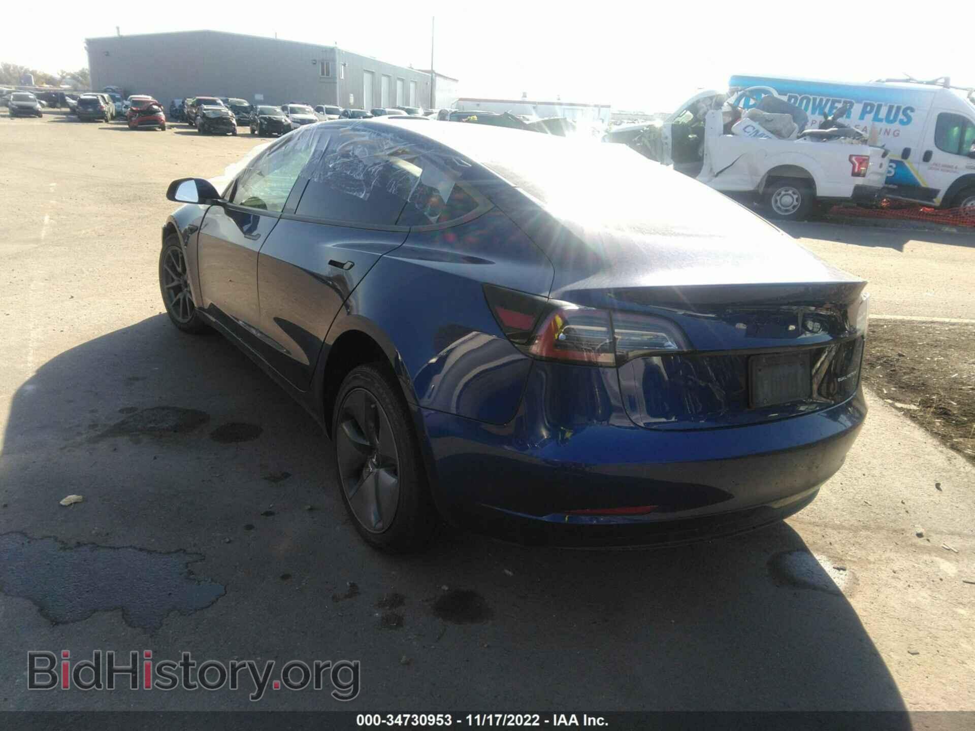 2020 TESLA MODEL 3 - VIN: 5YJ3E1EB3LF664720 - Фото 3