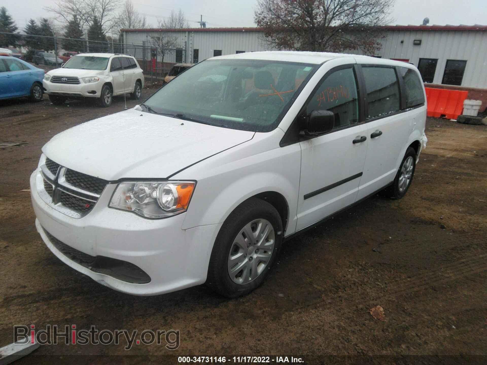 2016 DODGE GRAND CARAVAN - VIN: 2C4RDGBG7GR256232 - Фото 2