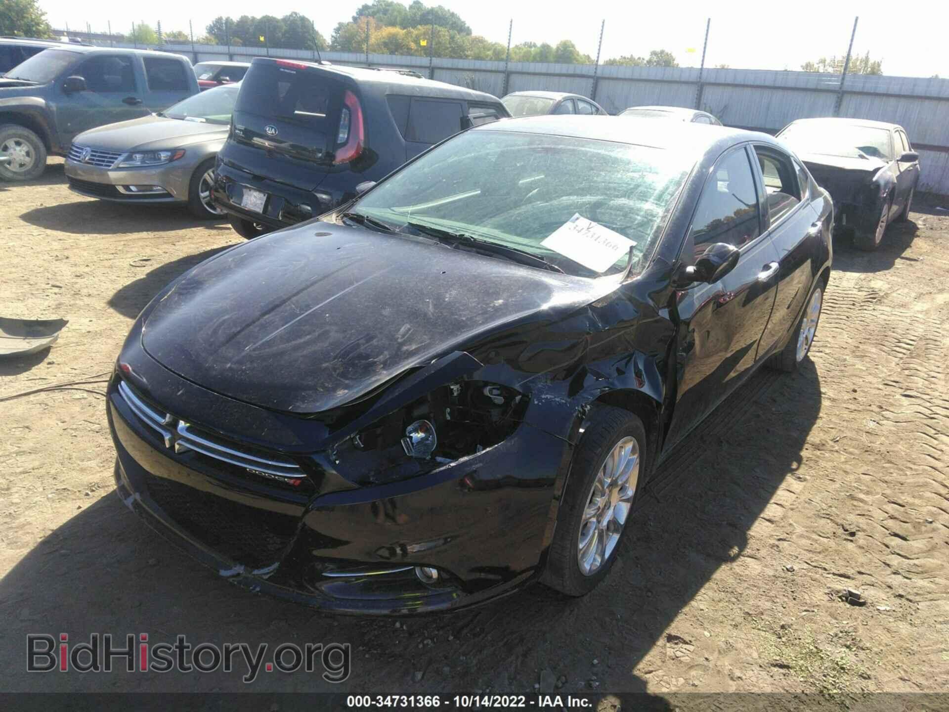 2013 DODGE DART - VIN: 1C3CDFCA9DD107219 - Фото 2