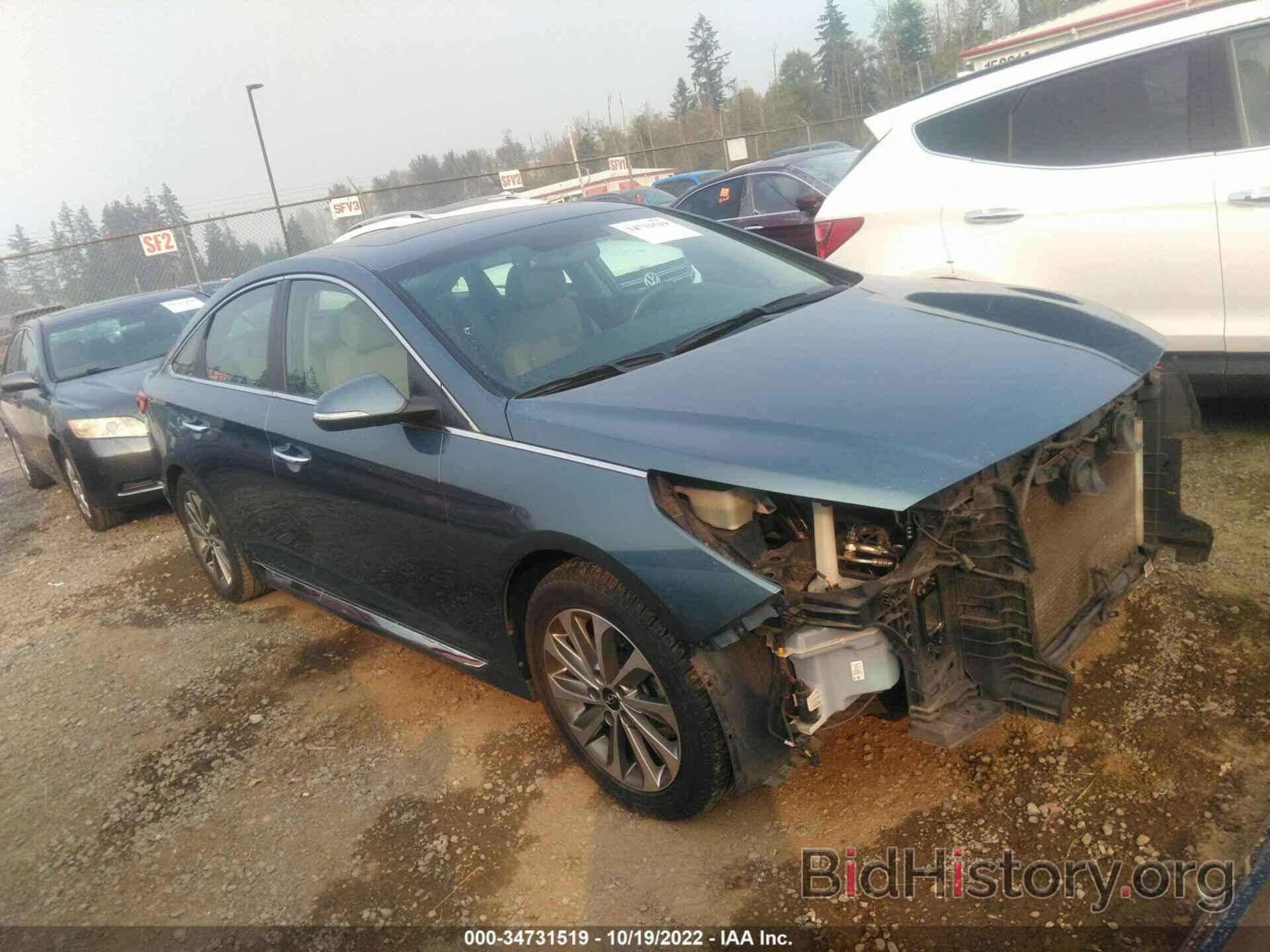 Photo 5NPE34AF4GH360232 - HYUNDAI SONATA 2016