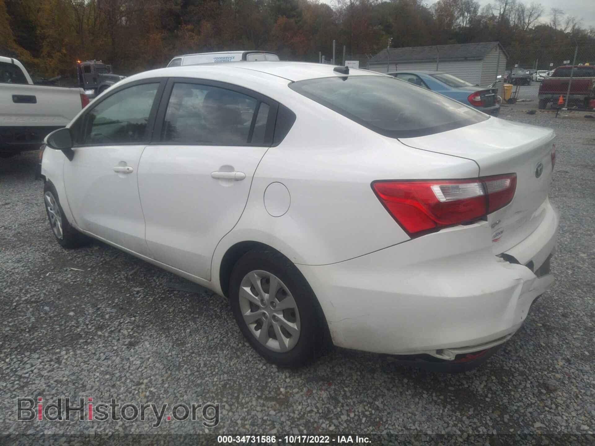 2016 KIA RIO - VIN: KNADM4A37G6557515 - Фото 3