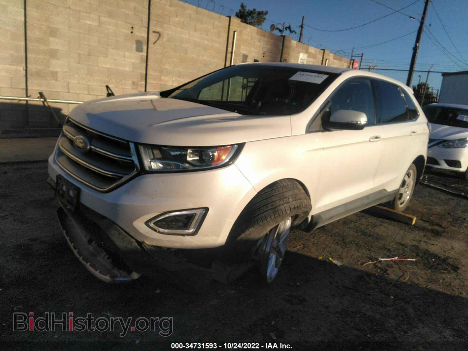 2018 FORD EDGE - VIN: 2FMPK3J81JBB67302 - Фото 2