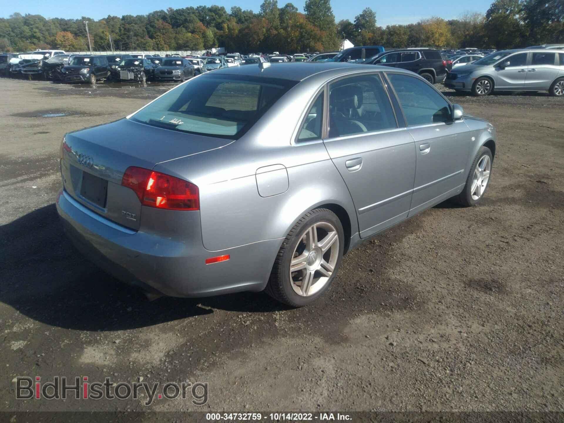 2007 AUDI A4 - VIN: WAUDF78E67A113560 - Фото 4