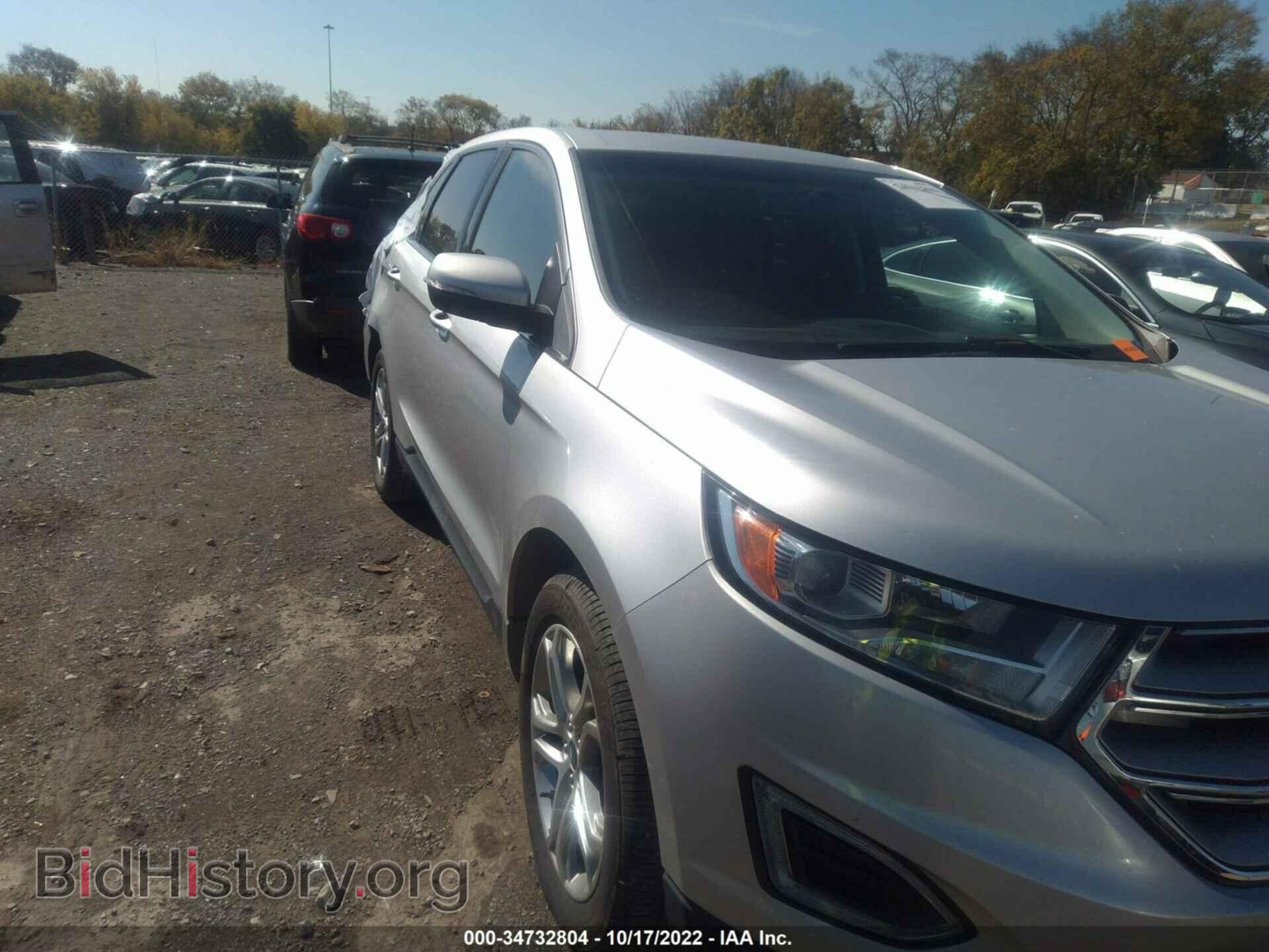 Photo 2FMTK4K99FBB51044 - FORD EDGE 2015