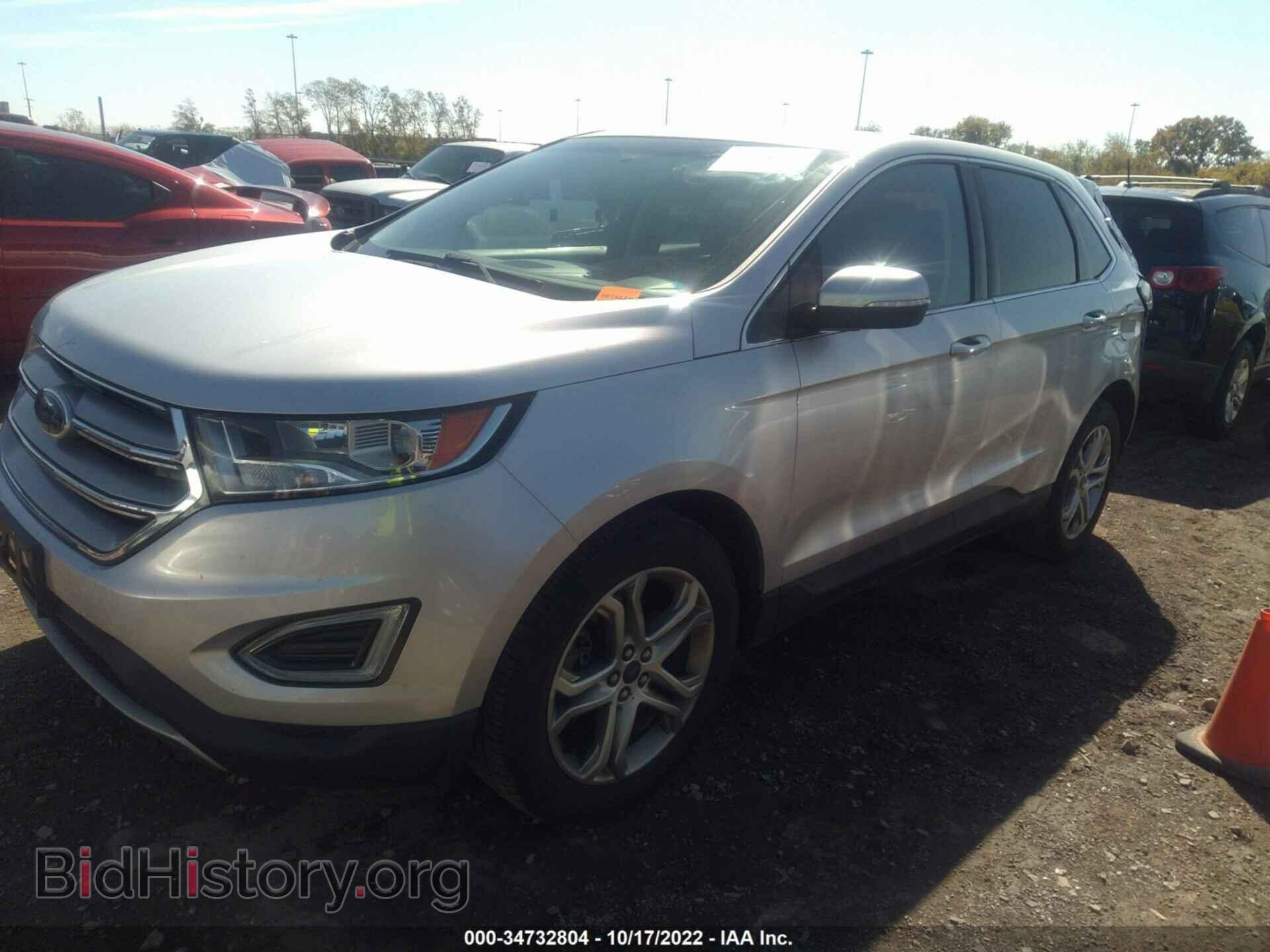 2015 FORD EDGE - VIN: 2FMTK4K99FBB51044 - Photo 2