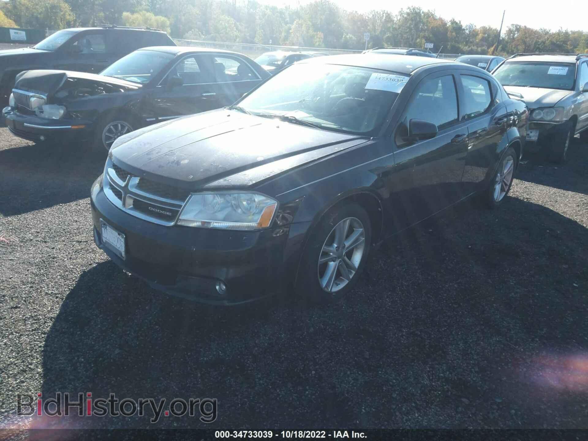 2011 DODGE AVENGER - VIN: 1B3BD1FG8BN543868 - Фото 2