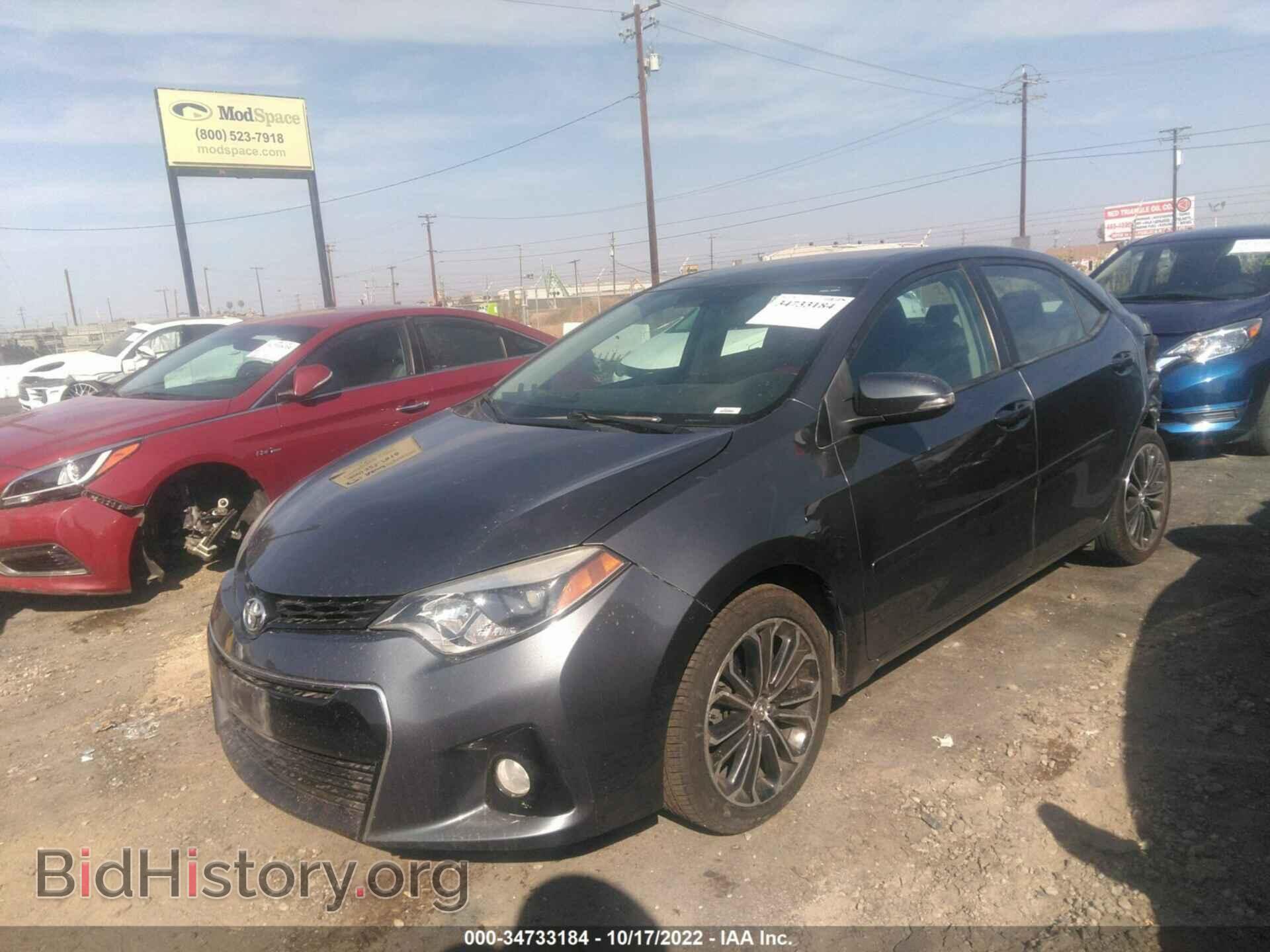 2015 TOYOTA COROLLA - VIN: 5YFBURHE0FP281376 - Фото 2