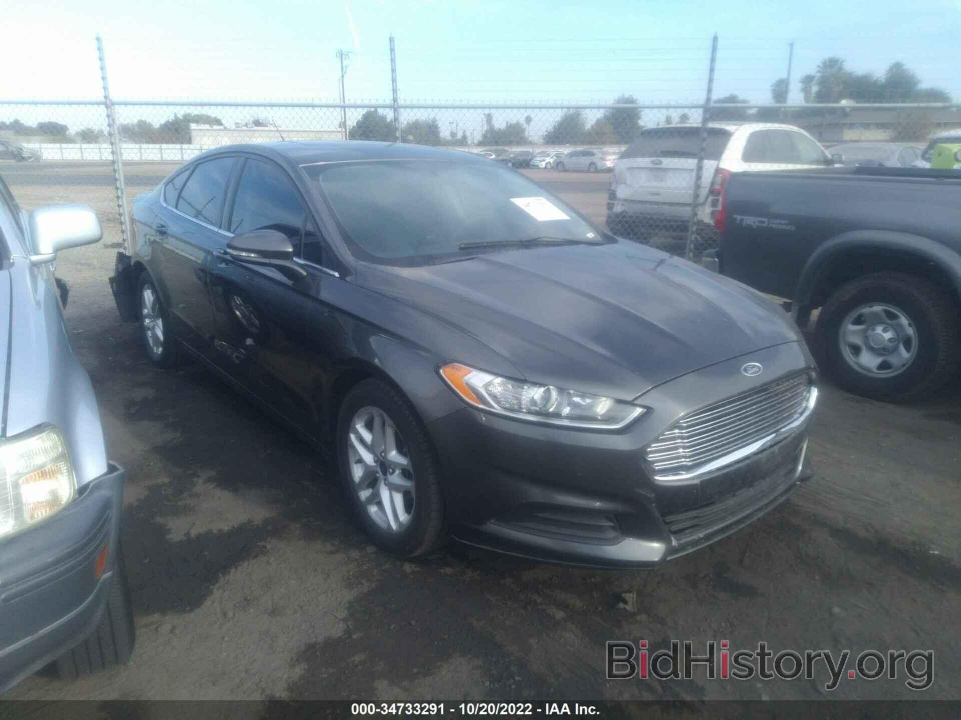 Photo 1FA6P0H79G5106165 - FORD FUSION 2016