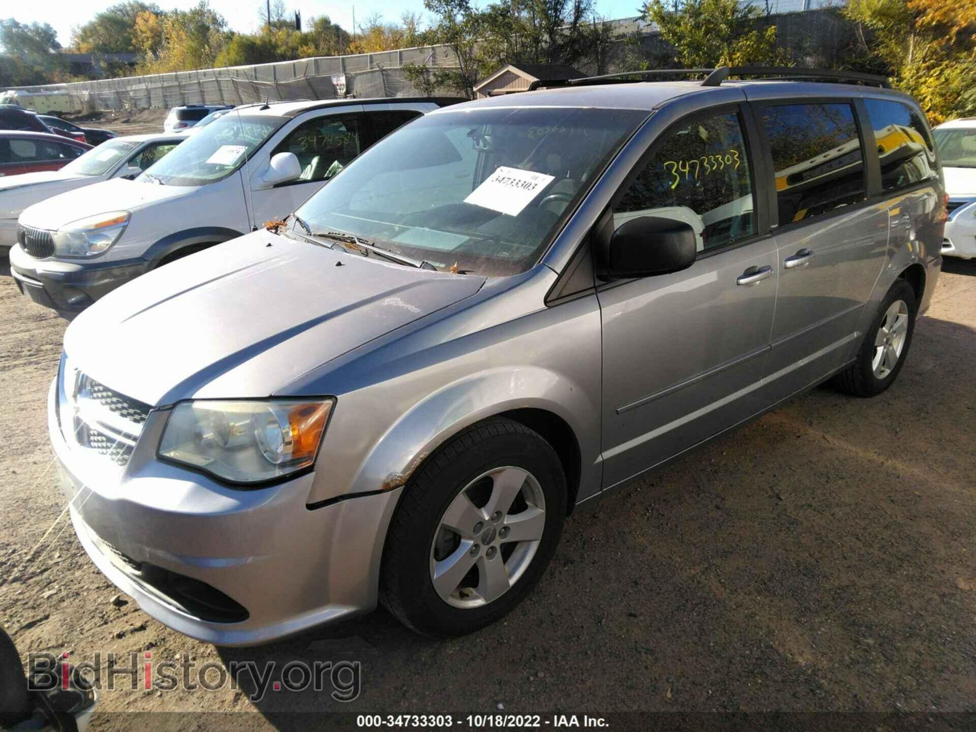 2013 DODGE GRAND CARAVAN - VIN: 2C4RDGBG2DR676542 - Фото 2