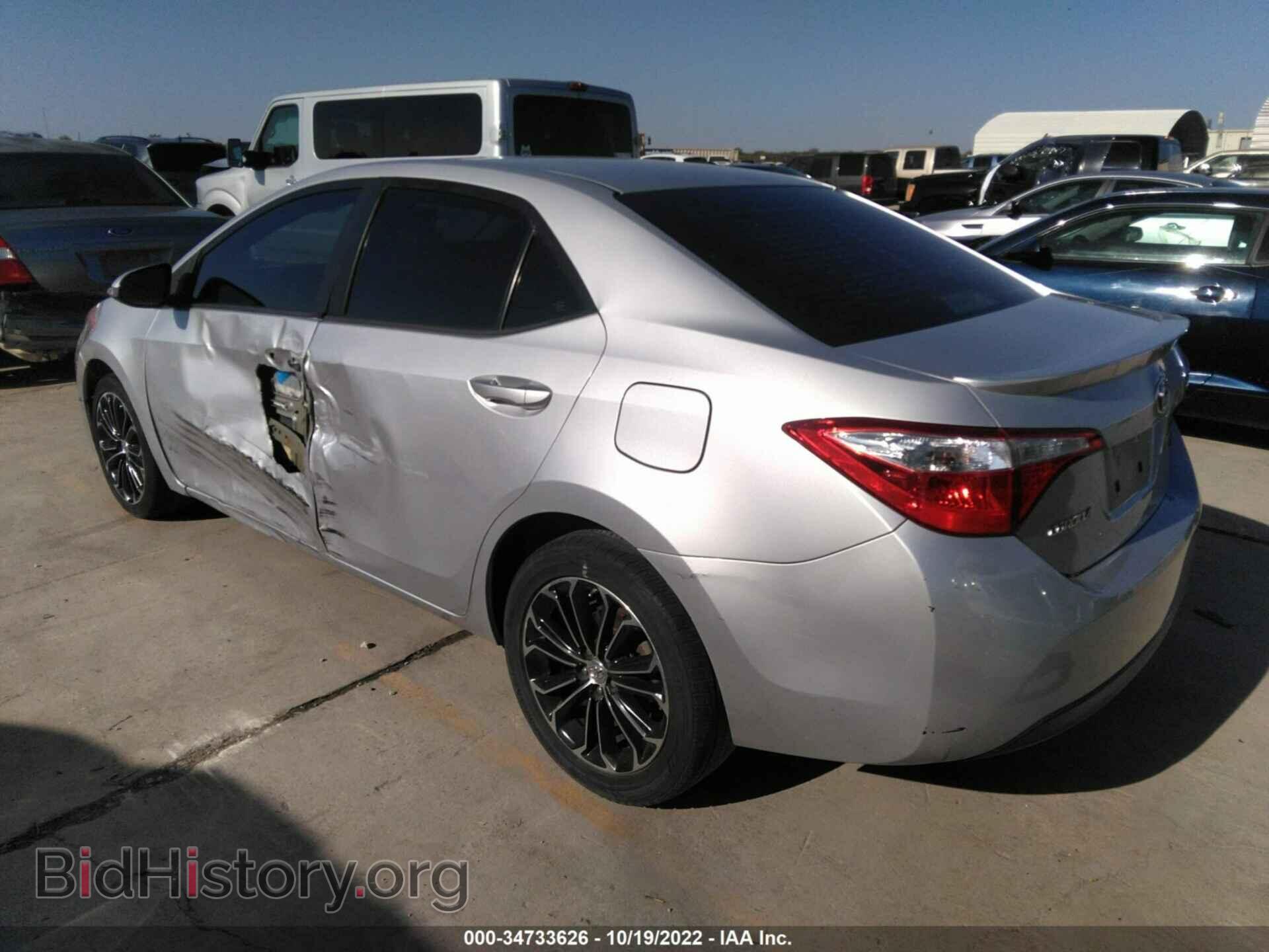 2014 TOYOTA COROLLA - VIN: 5YFBURHE1EP056964 - Фото 3