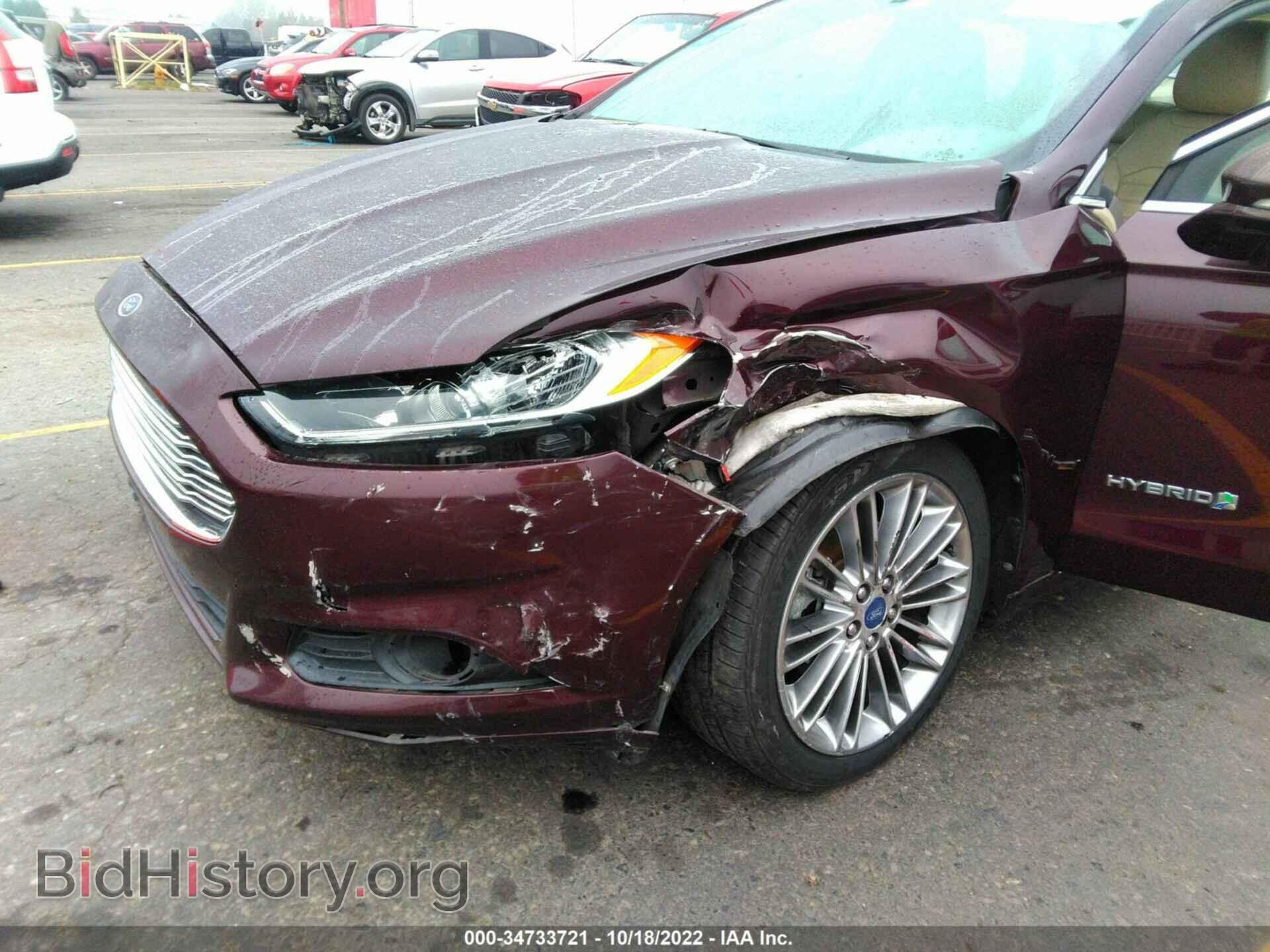 2013 FORD FUSION - VIN: 3FA6P0LU1DR248211 - Фото 6