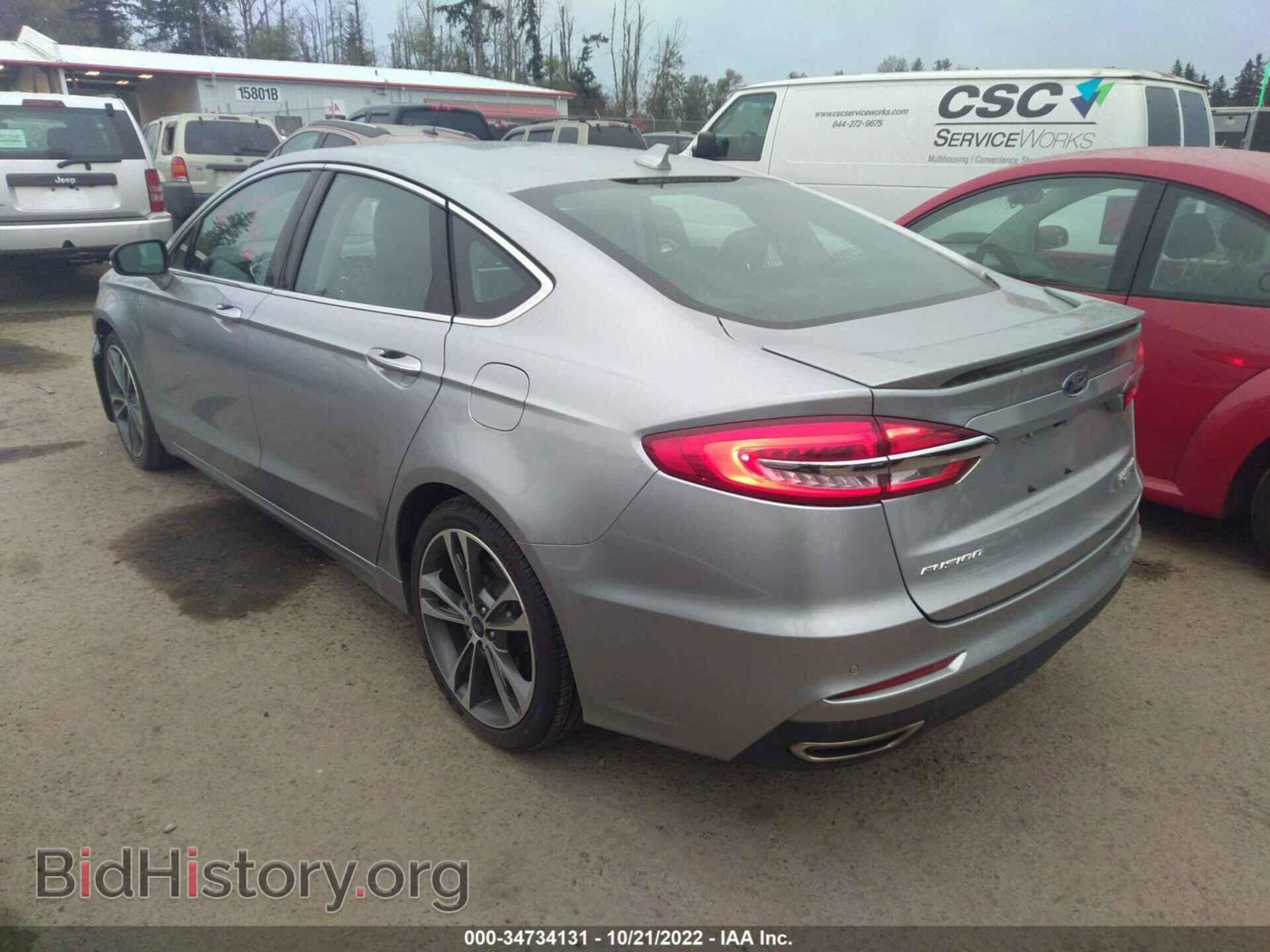 2020 FORD FUSION - VIN: 3FA6P0D93LR175870 - Фото 3