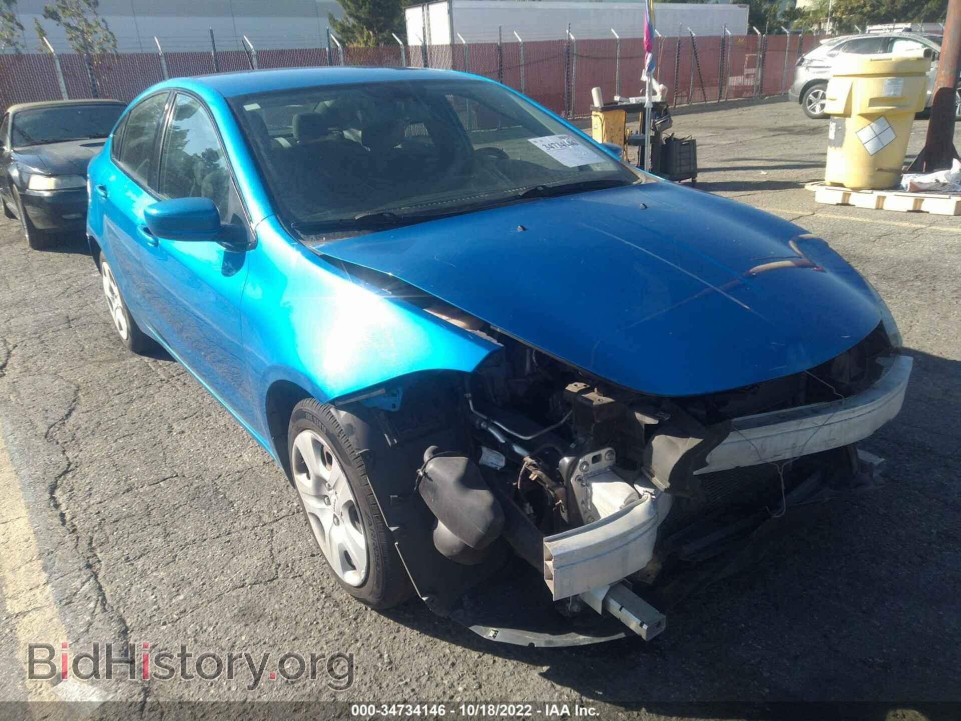 Фотография 1C3CDFAA4FD320424 - DODGE DART 2015