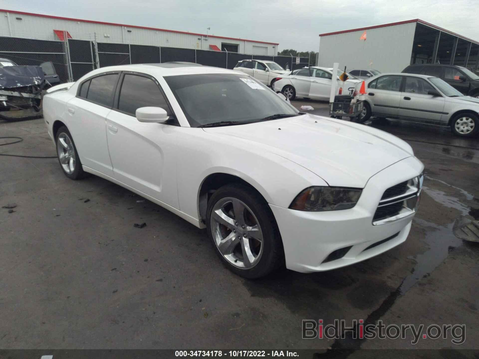 Photo 2C3CDXHG6DH542639 - DODGE CHARGER 2013