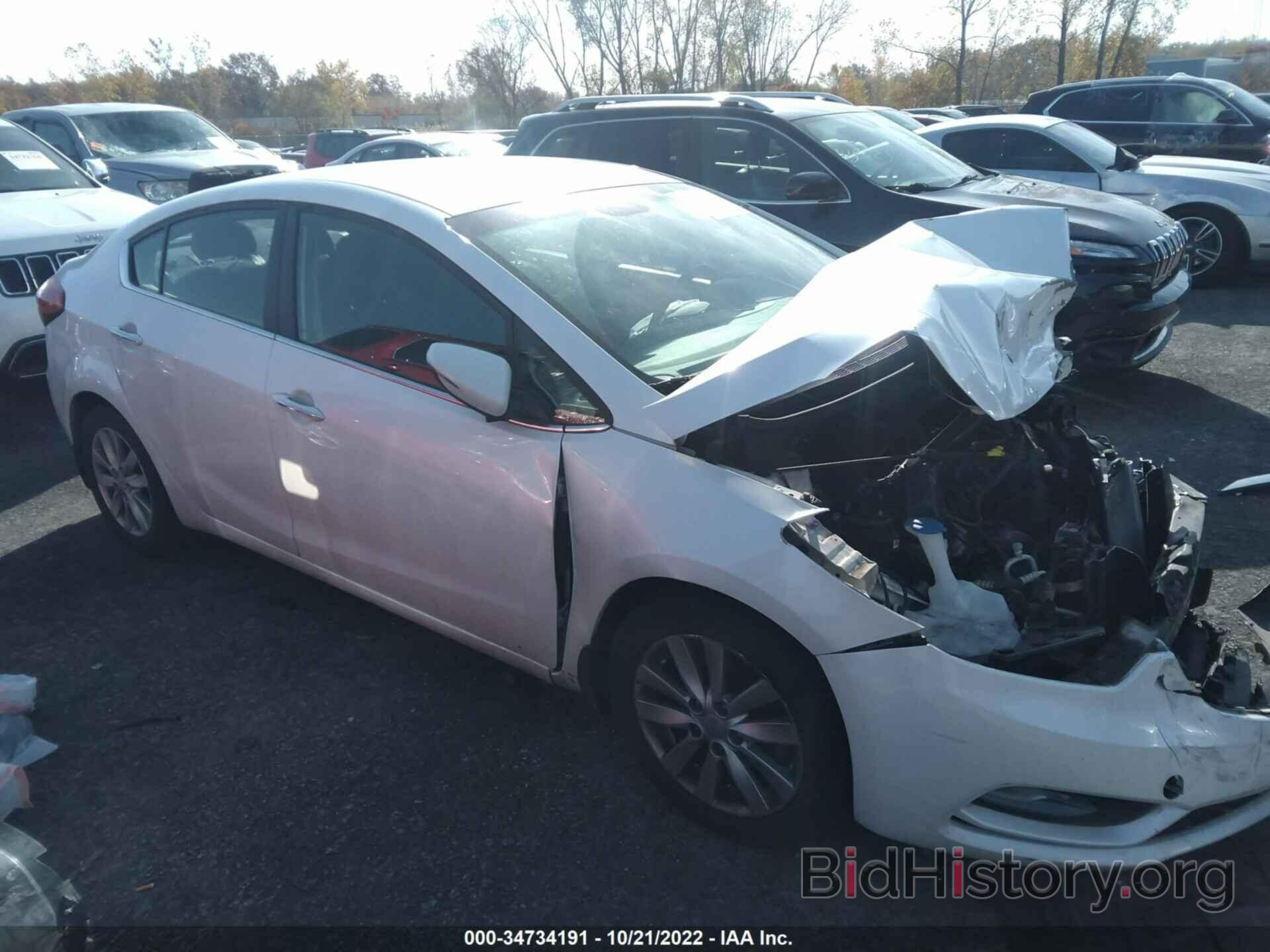 Photo KNAFX4A88F5343116 - KIA FORTE 2015