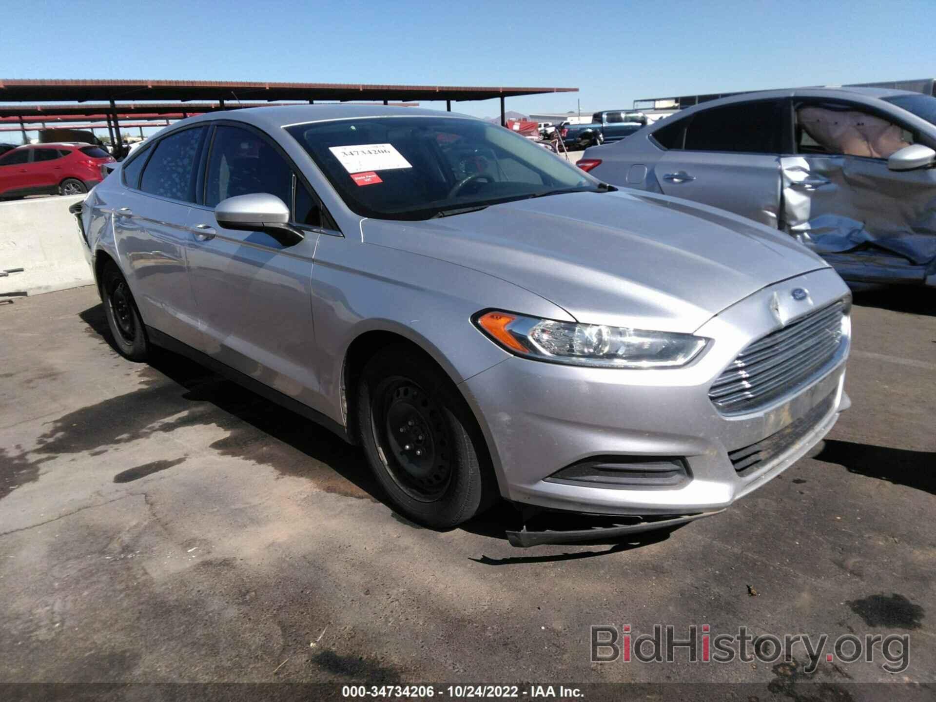 Фотография 3FA6P0G74DR345066 - FORD FUSION 2013