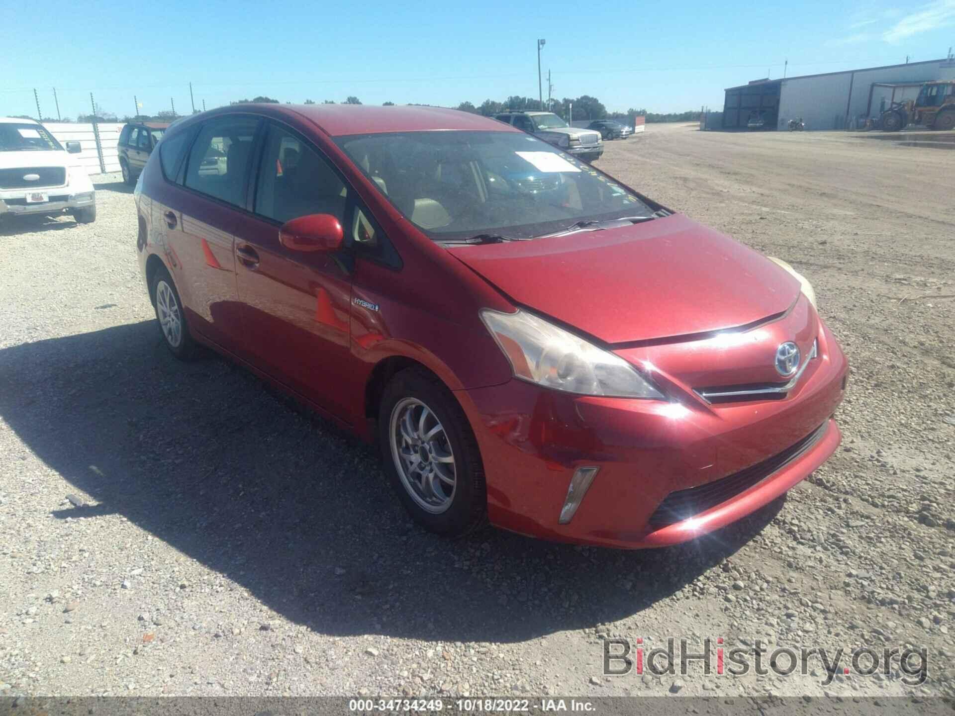 Photo JTDZN3EU5C3111281 - TOYOTA PRIUS V 2012