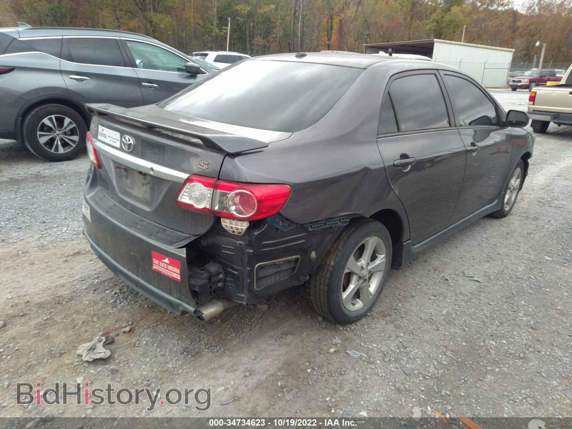 2012 TOYOTA COROLLA - VIN: 2T1BU4EE5CC870829 - Фото 4