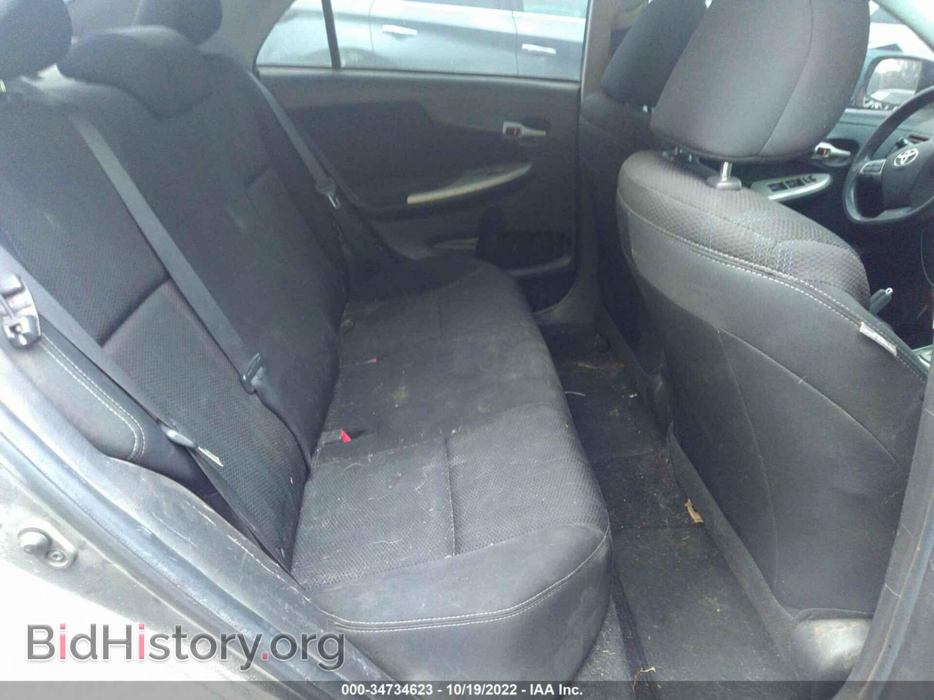 2012 TOYOTA COROLLA - VIN: 2T1BU4EE5CC870829 - Фото 8