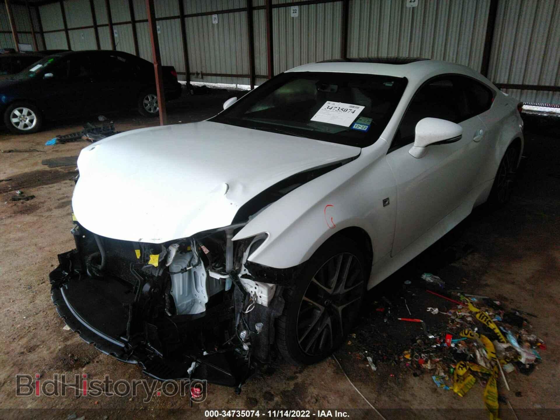 2017 LEXUS RC - VIN: JTHHA5BC4H5006658 - Фото 2