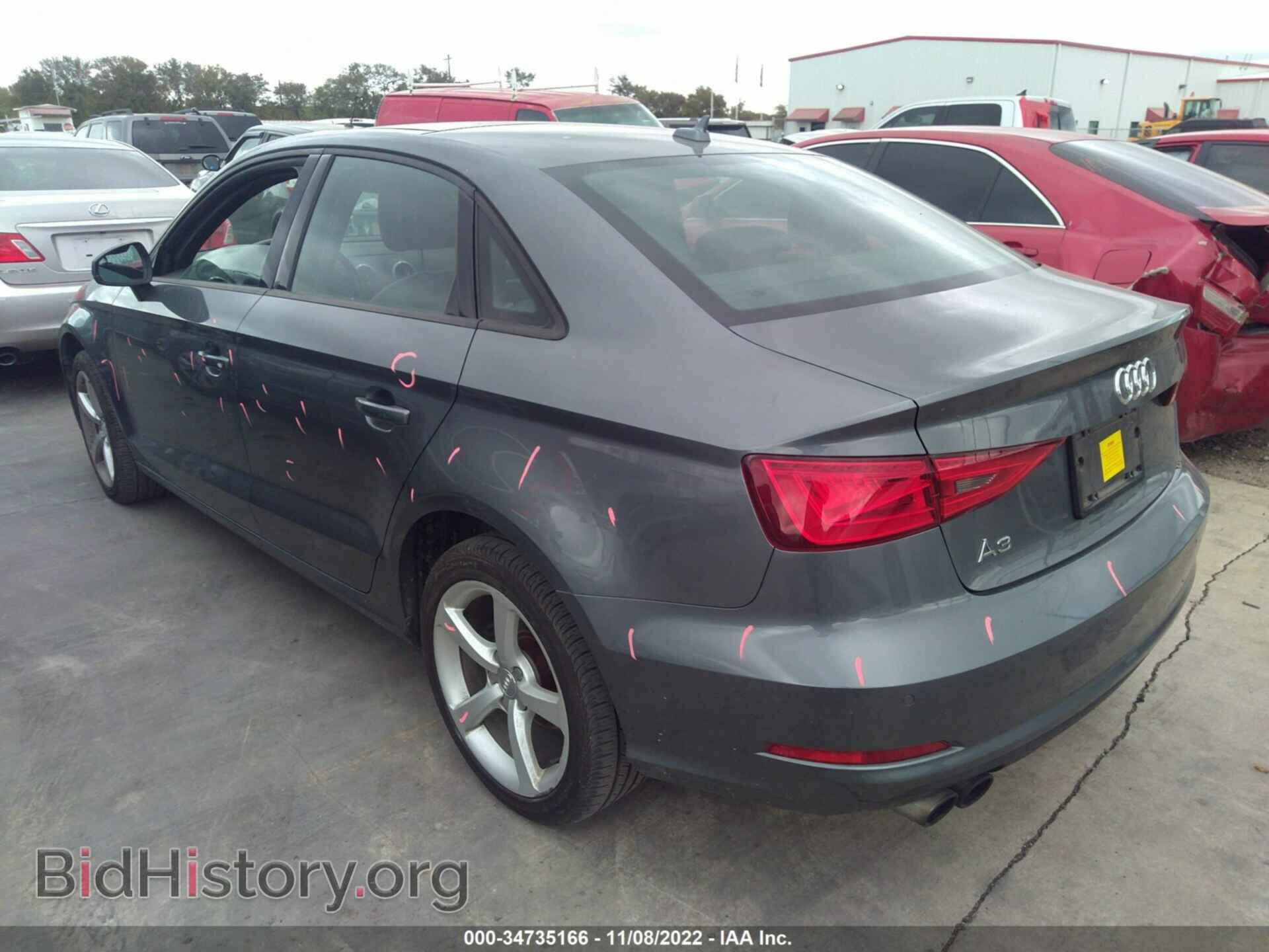 2016 AUDI A3 - VIN: WAUA7GFF3G1064846 - Фото 3