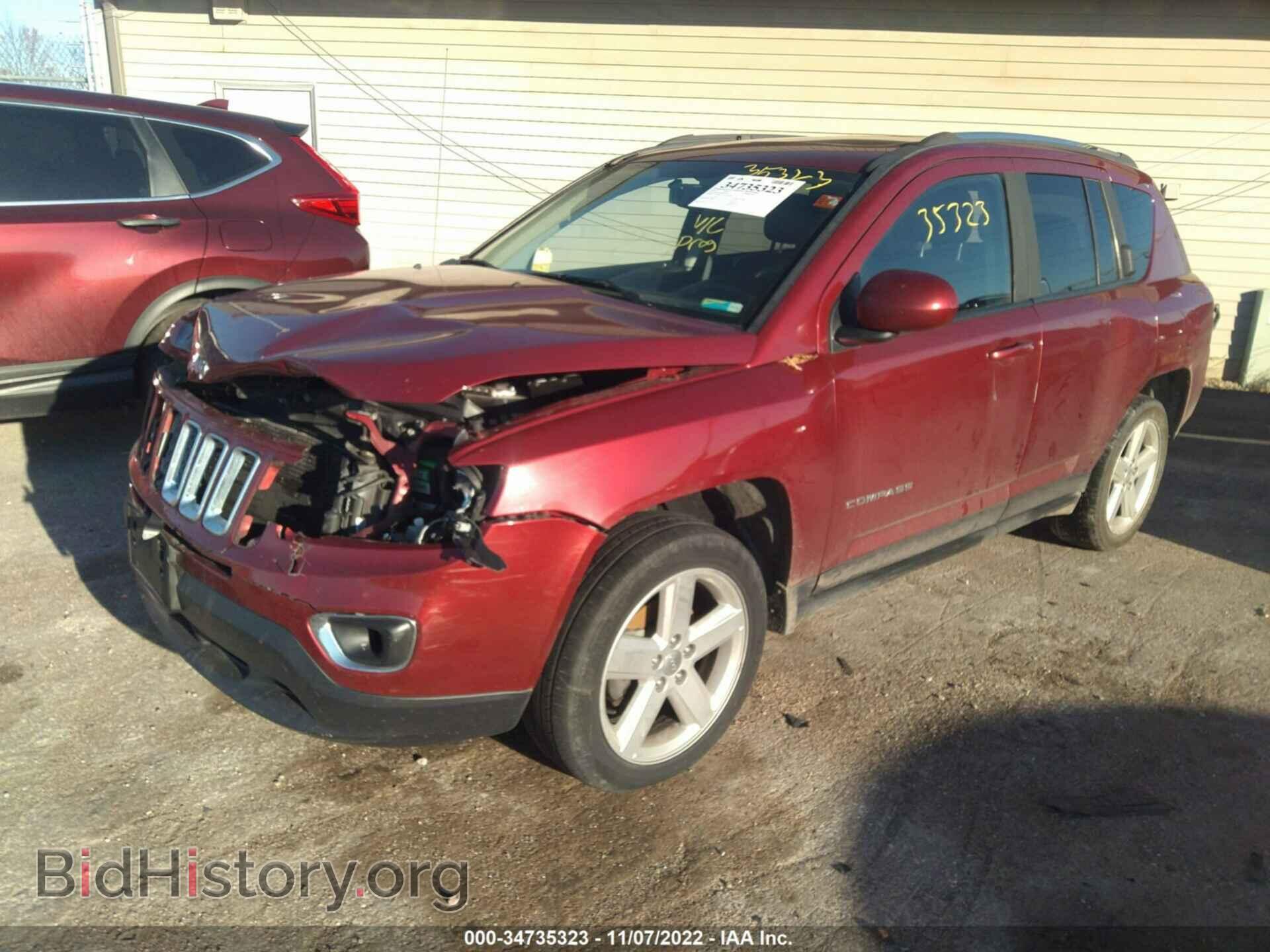 2014 JEEP COMPASS - VIN: 1C4NJCEA8ED725626 - Фото 2