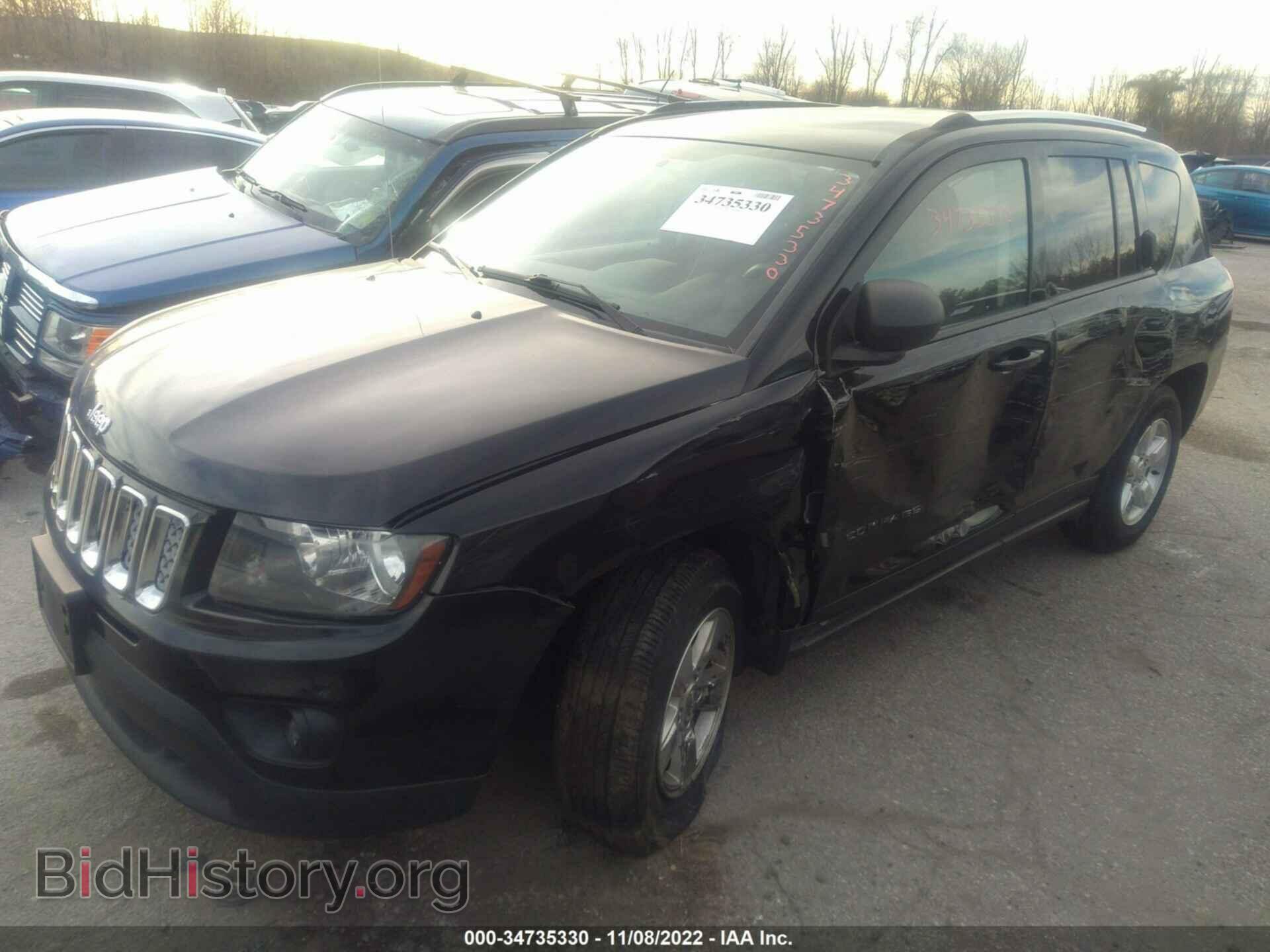 2014 JEEP COMPASS - VIN: 1C4NJCBA0ED618185 - Фото 2