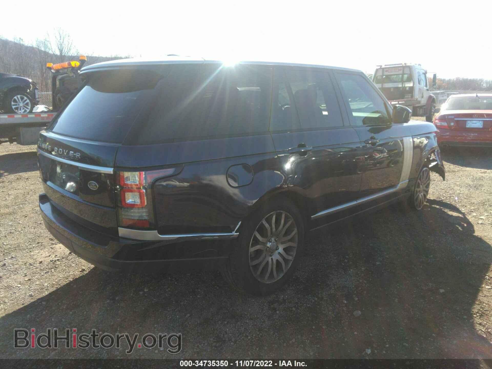 2014 LAND ROVER RANGE ROVER - VIN: SALGS2WF2EA151044 - Фото 4