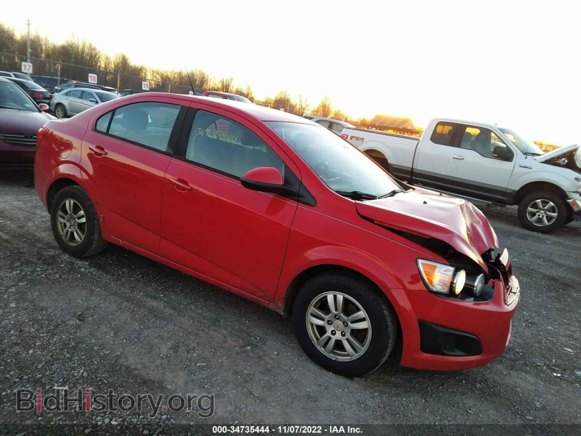 Photo 1G1JB5SH3C4147966 - CHEVROLET SONIC 2012