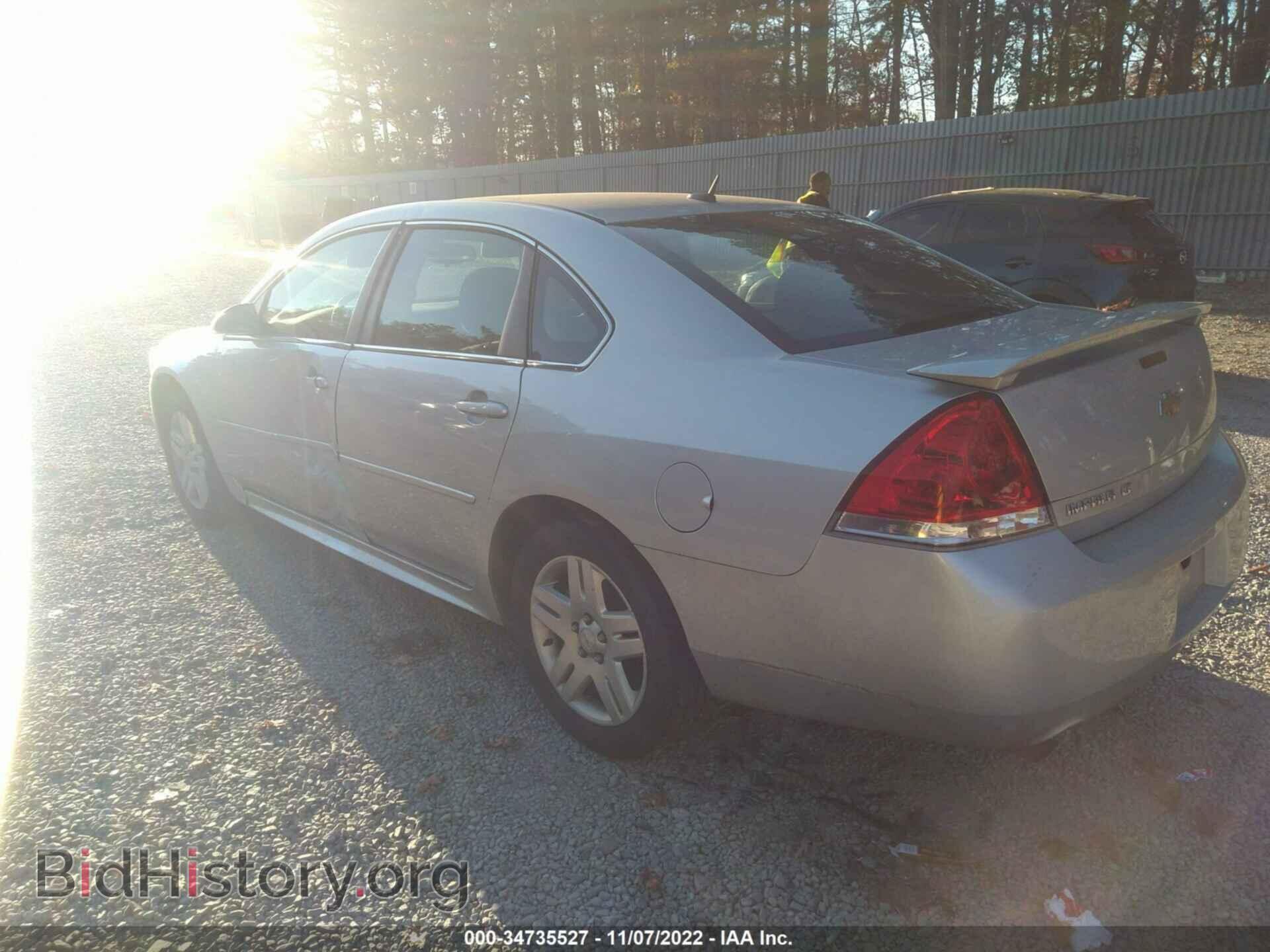 2012 CHEVROLET IMPALA - VIN: 2G1WB5E37C1120903 - Фото 3