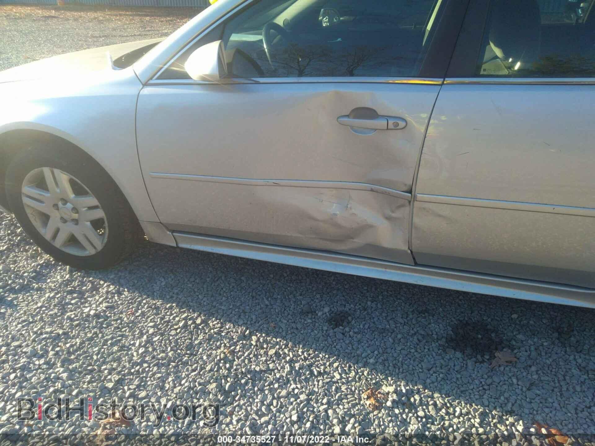 2012 CHEVROLET IMPALA - VIN: 2G1WB5E37C1120903 - Фото 6