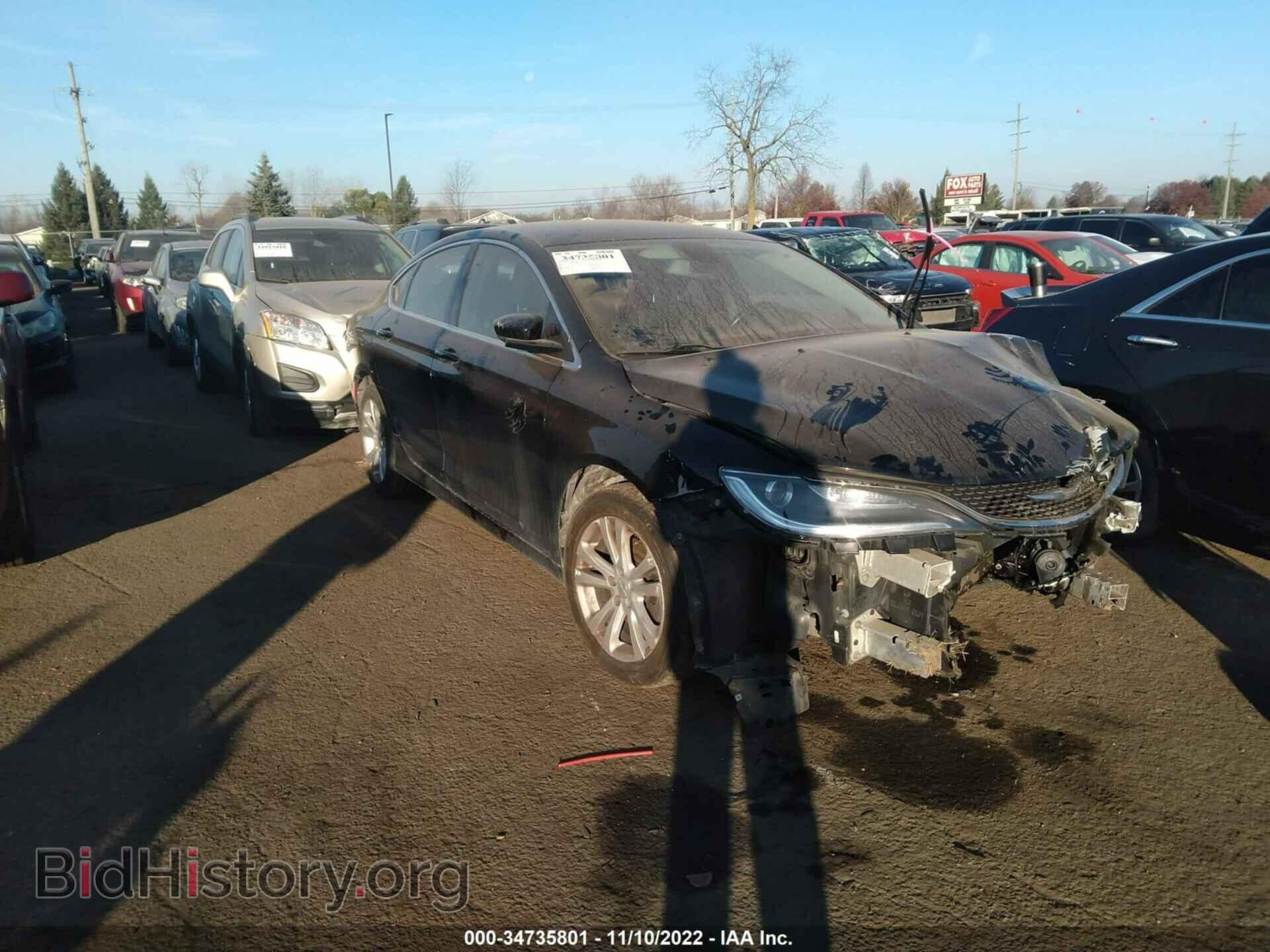 Фотография 1C3CCCAB9FN758909 - CHRYSLER 200 2015