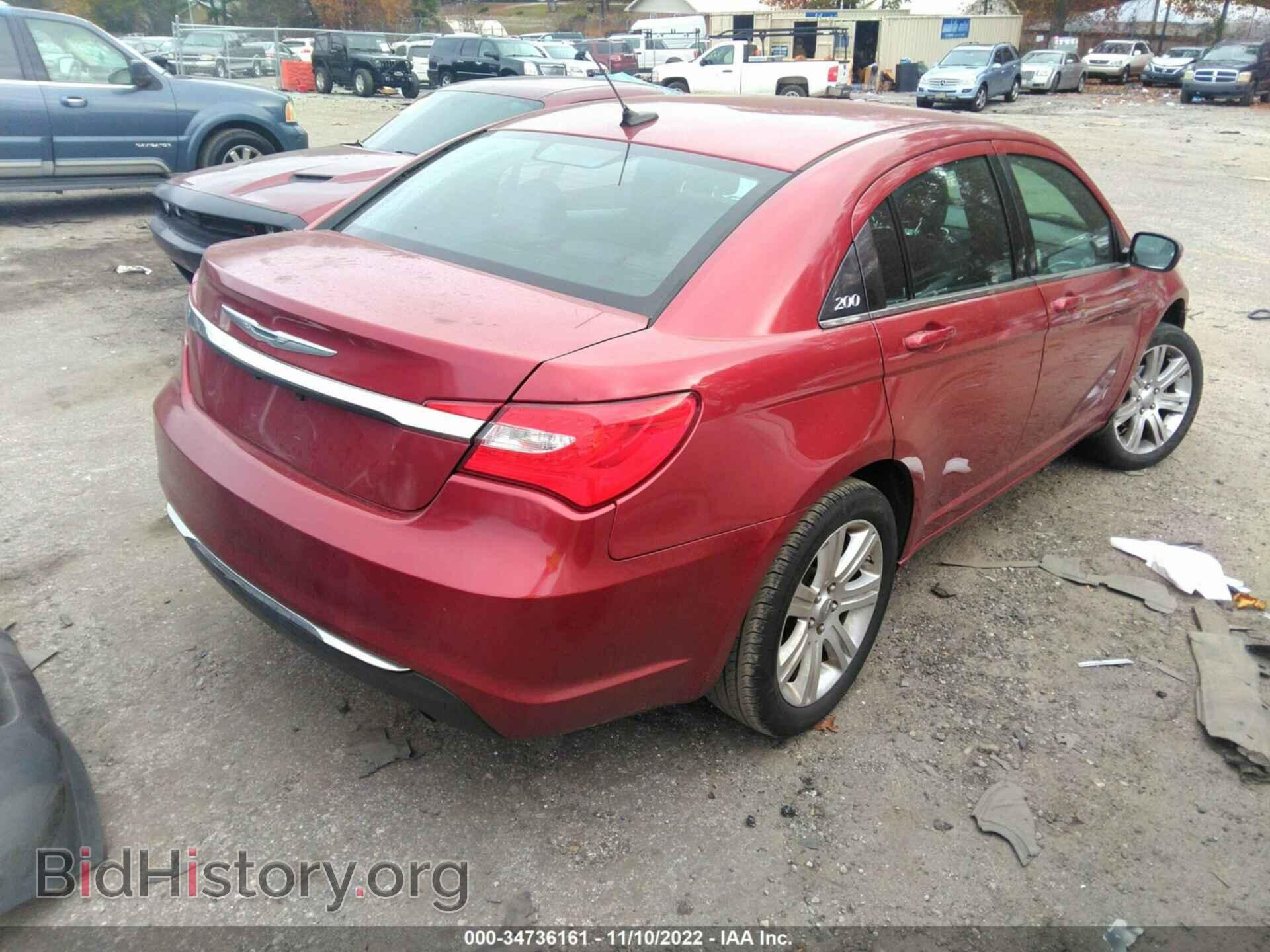 2013 CHRYSLER 200 - VIN: 1C3CCBAB1DN686921 - Фото 4