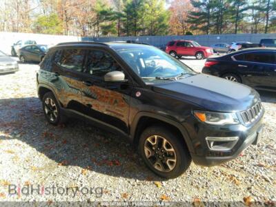 2017 Jeep COMPASS Trailhawk, black — VIN 3C4NJDDB6HT635714, IAAI