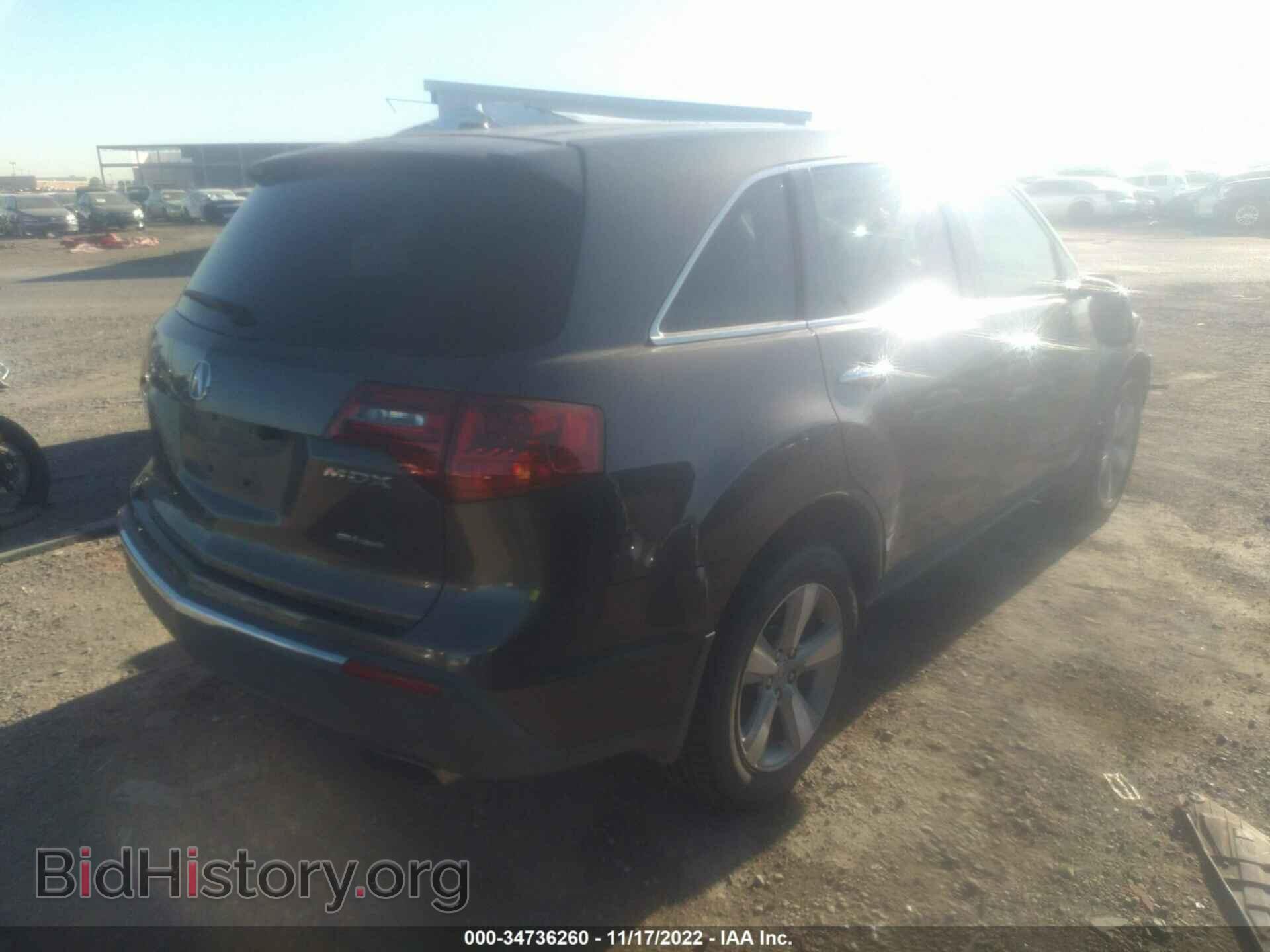 2012 ACURA MDX - VIN: 2HNYD2H30CH526334 - Photo 4