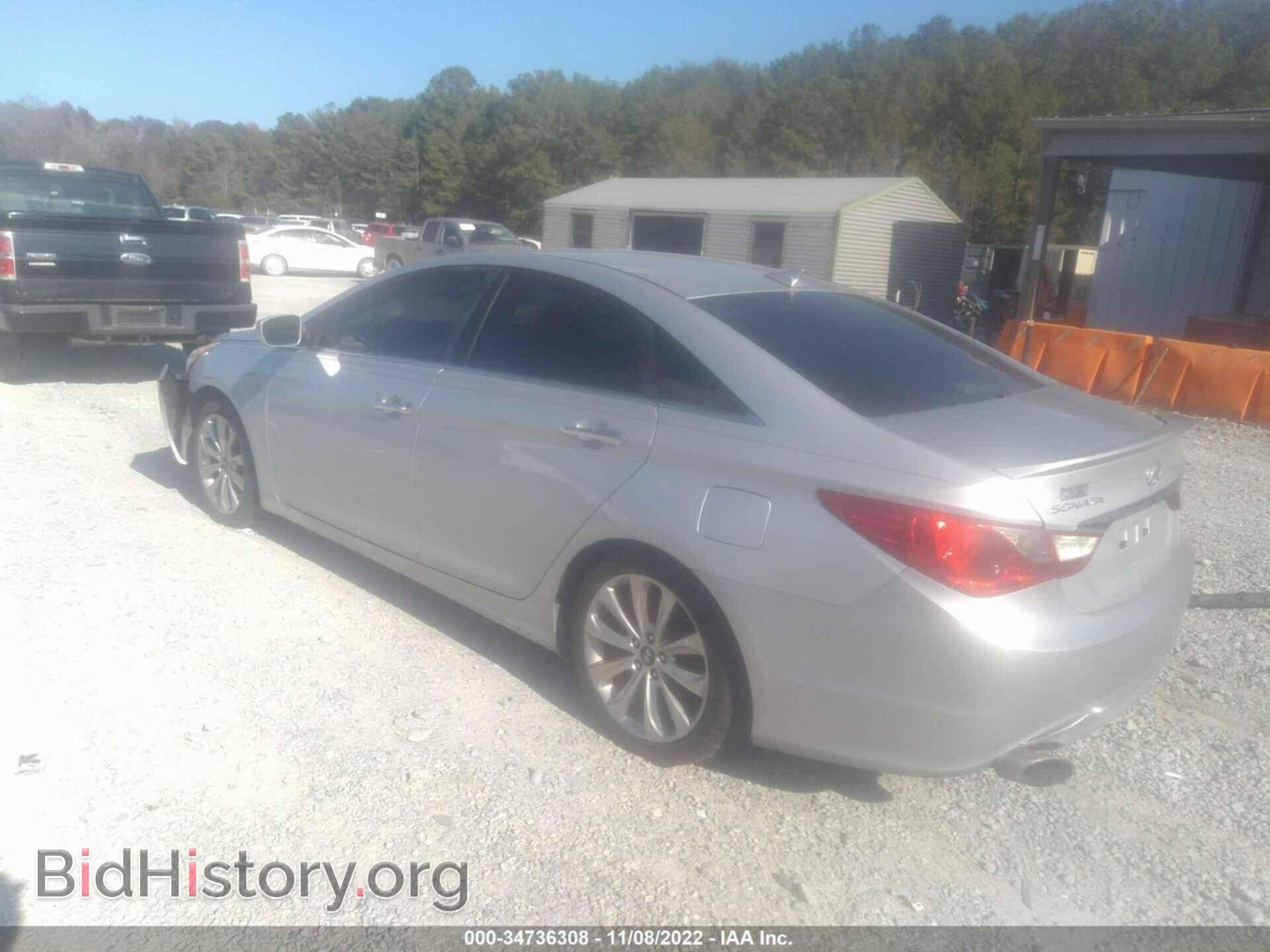 2013 HYUNDAI SONATA - VIN: 5NPEC4ACXDH587197 - Фото 3