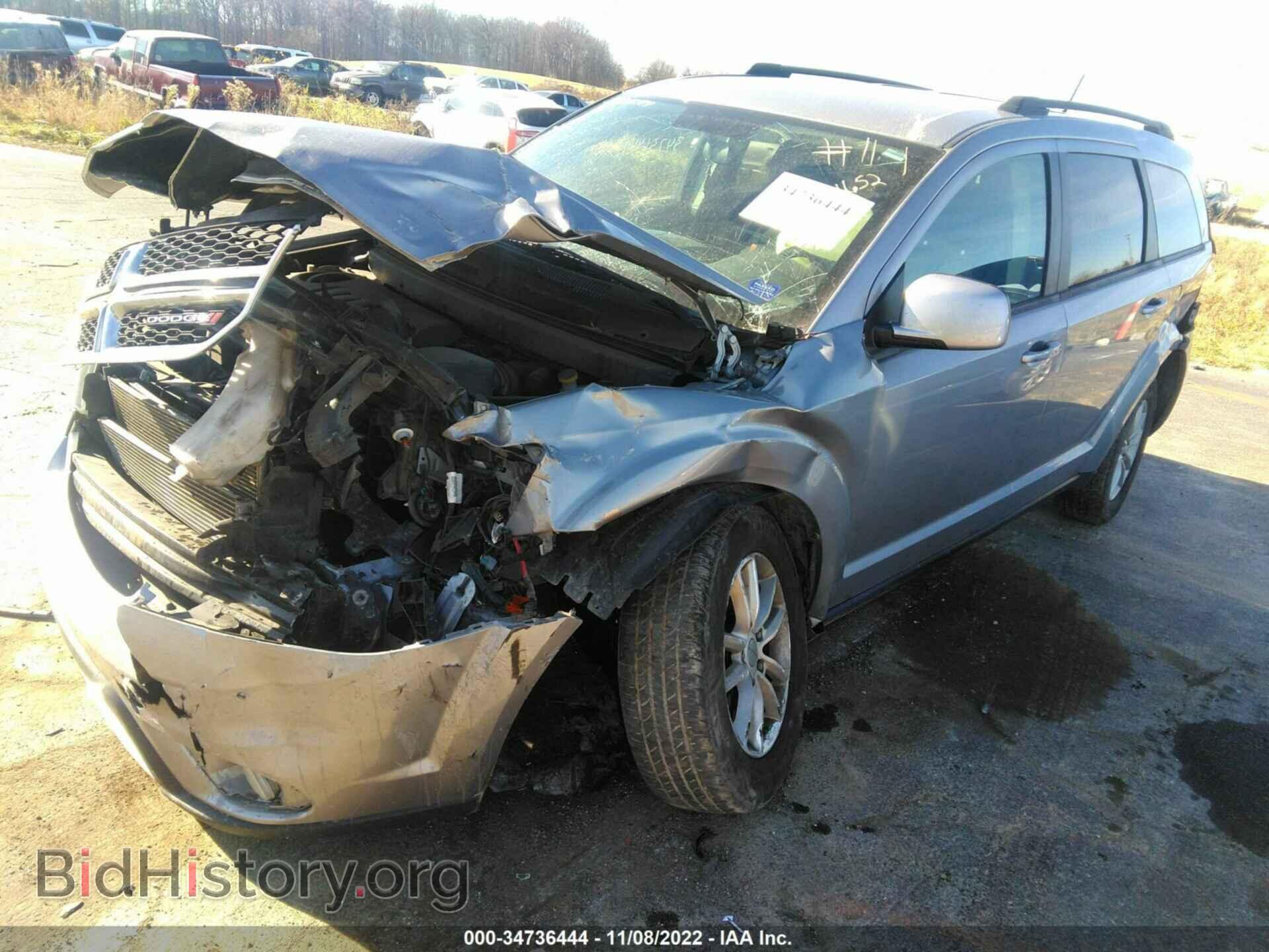 2016 DODGE JOURNEY - VIN: 3C4PDDBGXGT129235 - Фото 2