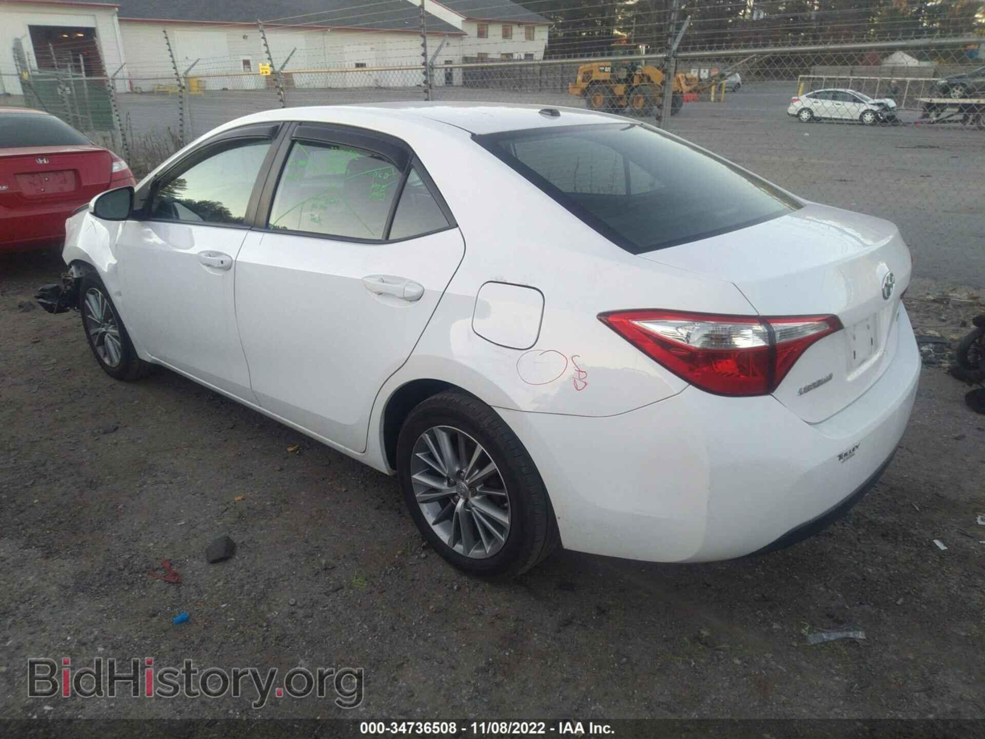 2015 TOYOTA COROLLA - VIN: 2T1BURHE8FC245886 - Фото 3