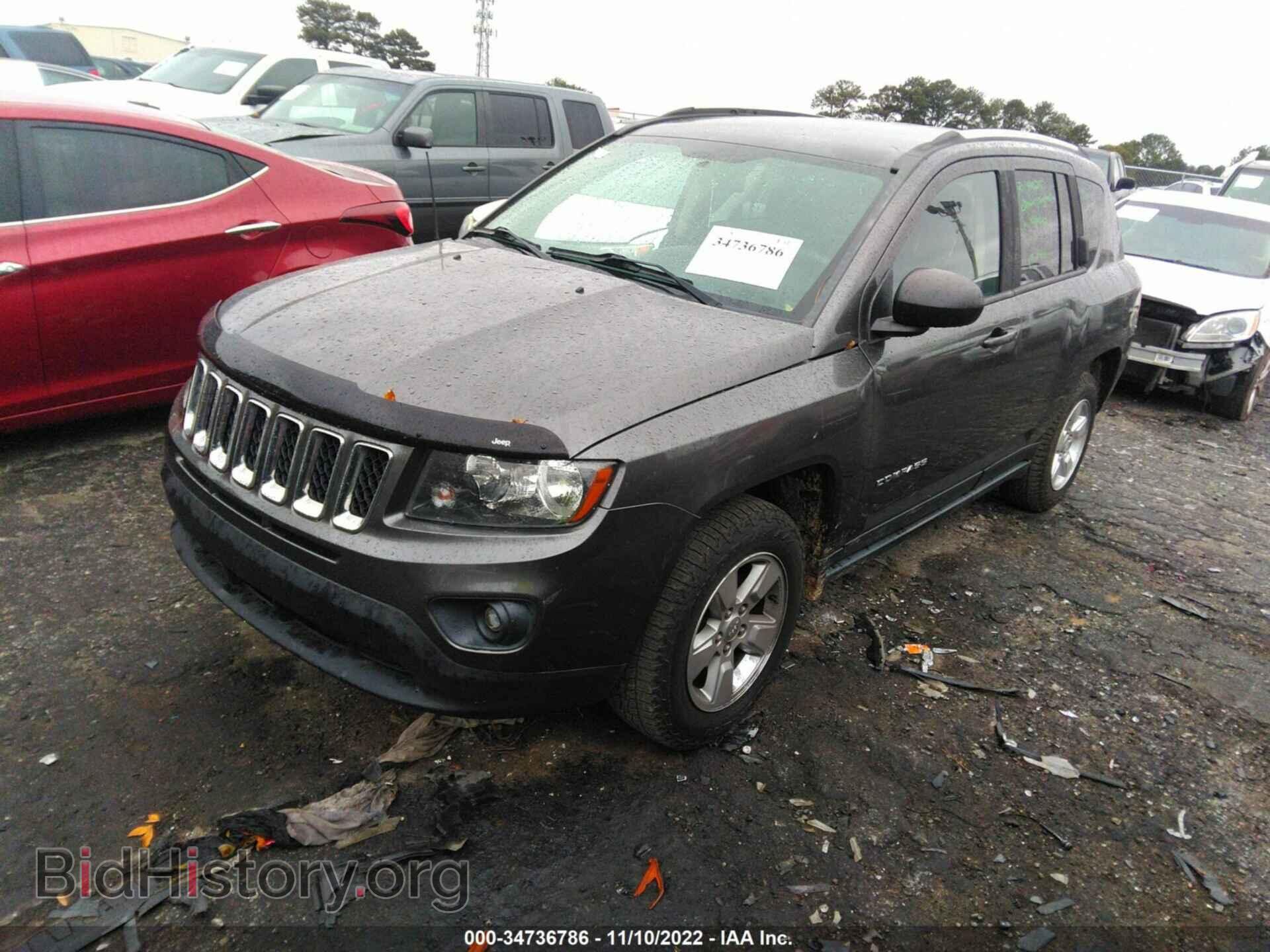 2014 JEEP COMPASS - VIN: 1C4NJCBA6ED844814 - Фото 2