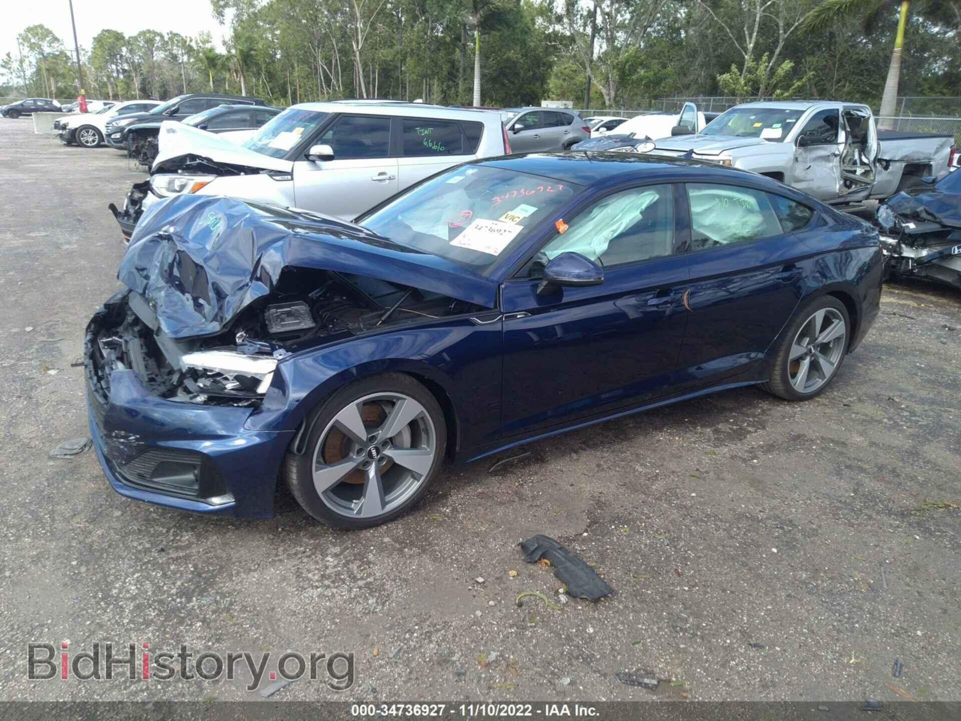 2020 AUDI A5 SPORTBACK - VIN: WAUCNCF56LA001426 - Фото 2