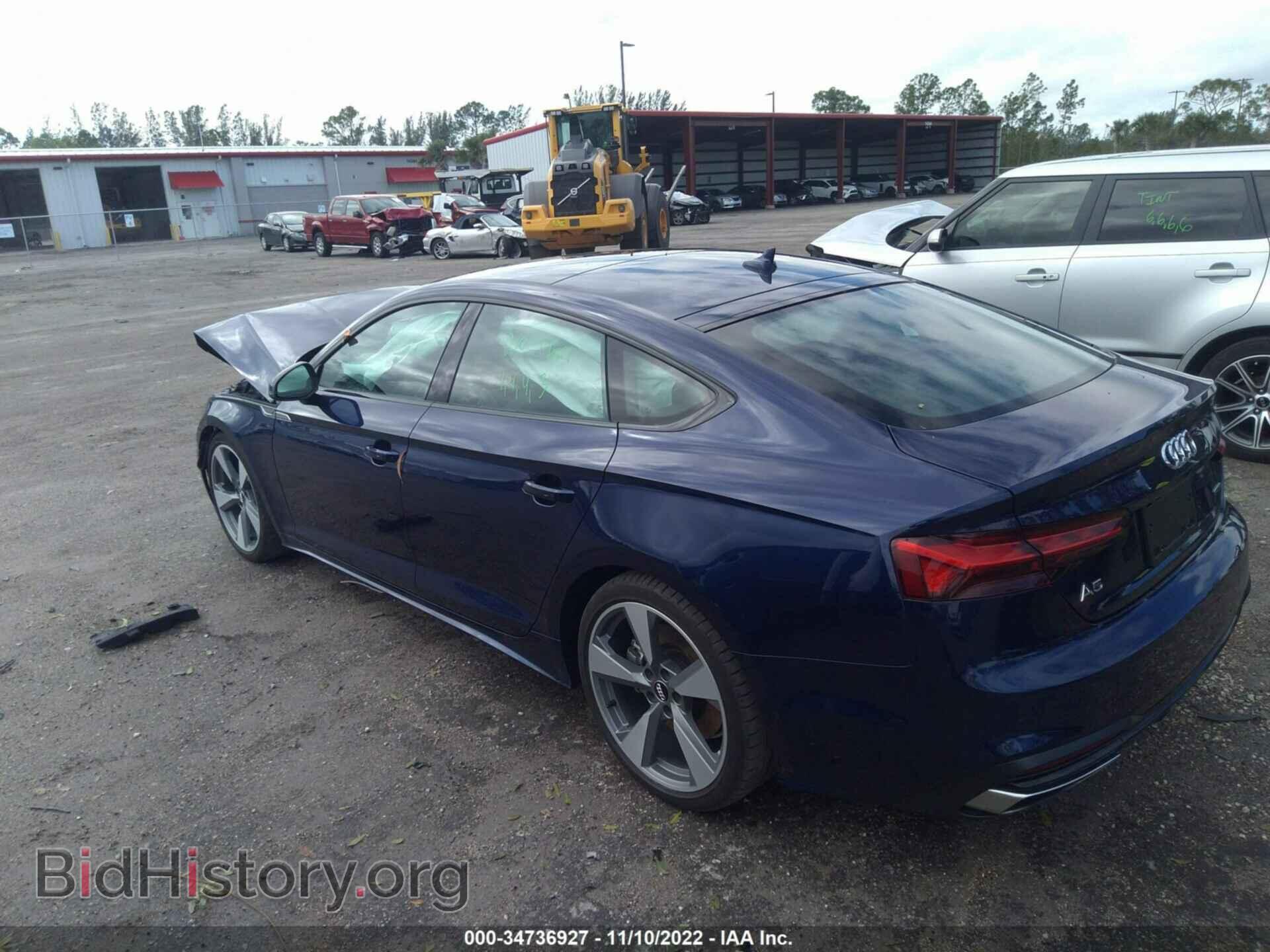 2020 AUDI A5 SPORTBACK - VIN: WAUCNCF56LA001426 - Фото 3