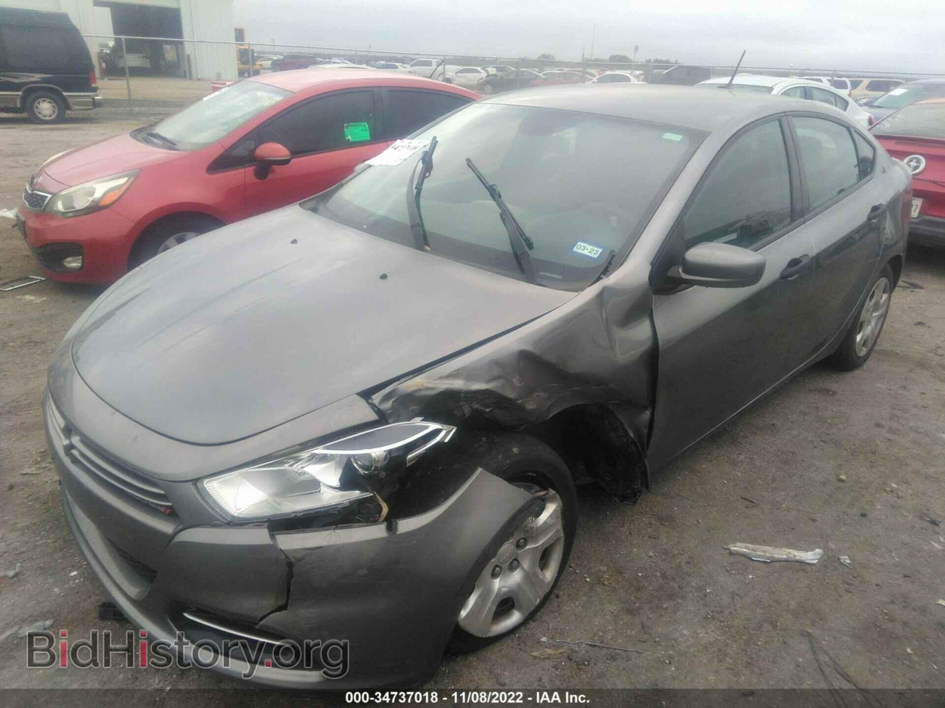 2013 DODGE DART - VIN: 1C3CDFAA2DD146673 - Фото 2