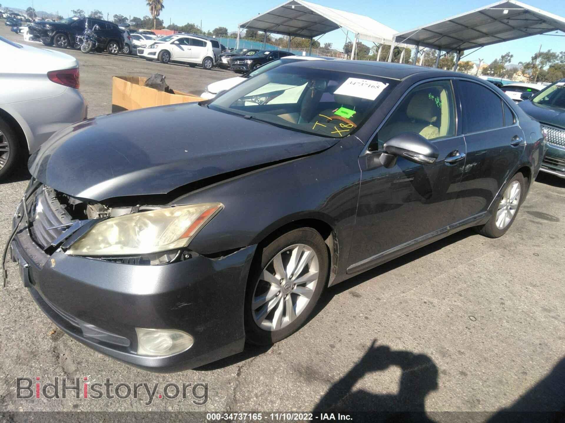 2012 LEXUS ES 350 - VIN: JTHBK1EG6C2510536 - Фото 2