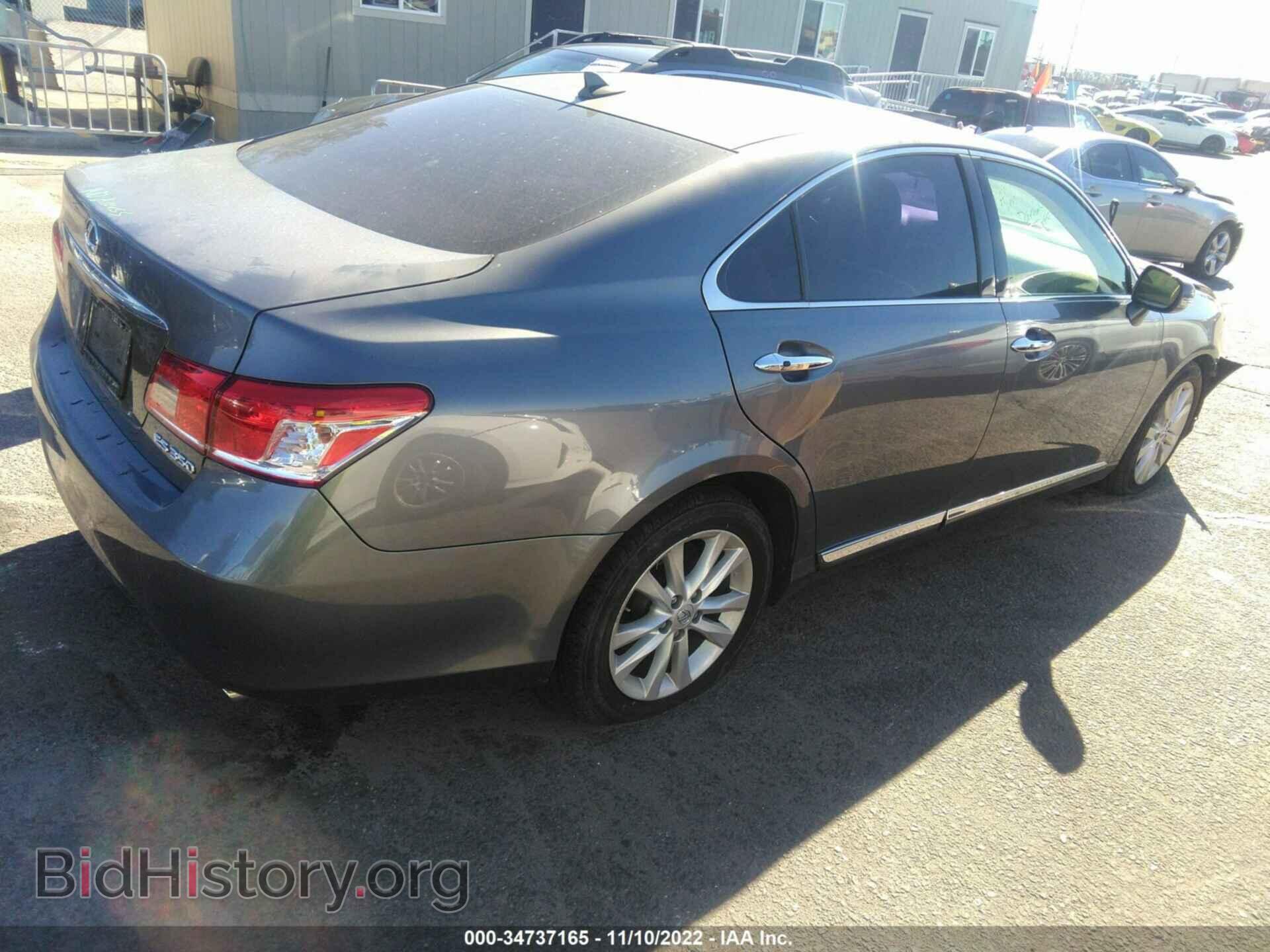2012 LEXUS ES 350 - VIN: JTHBK1EG6C2510536 - Фото 4