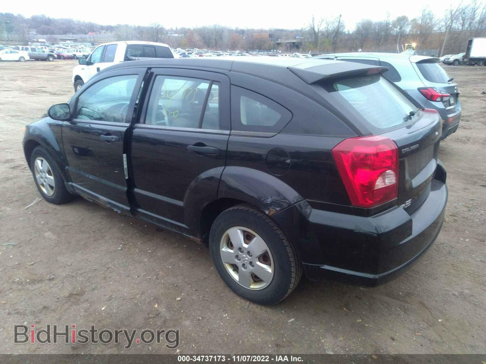 2007 DODGE CALIBER - VIN: 1B3HB28BX7D240708 - Фото 3