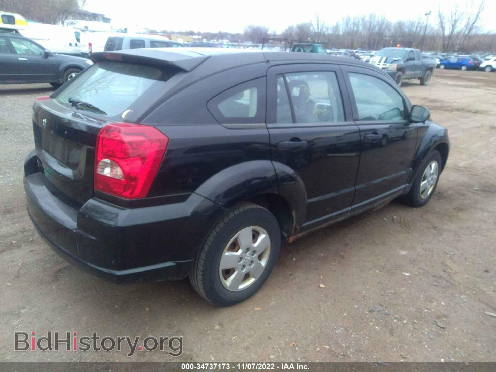2007 DODGE CALIBER - VIN: 1B3HB28BX7D240708 - Фото 4