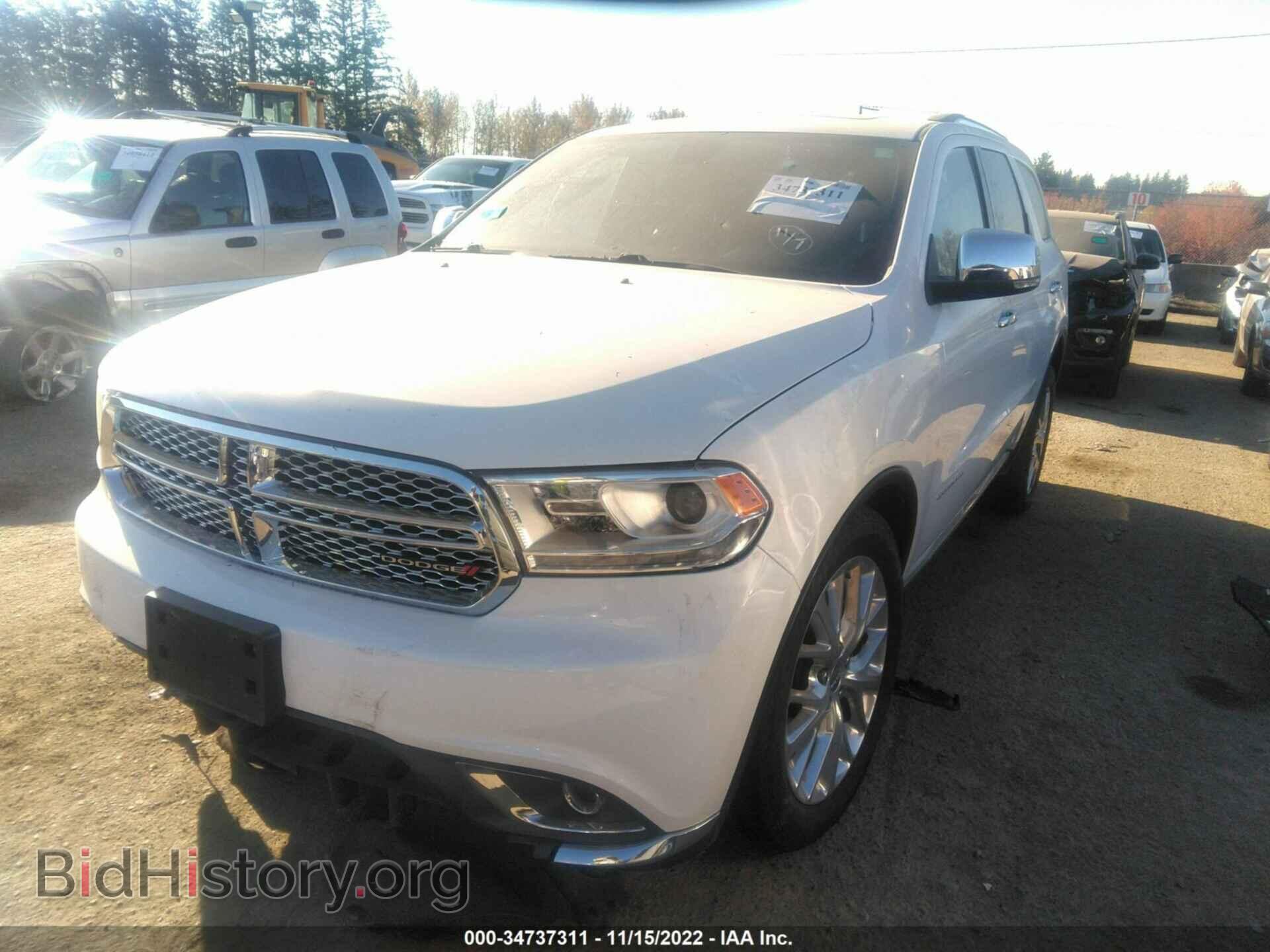 2015 DODGE DURANGO - VIN: 1C4RDJEG4FC245320 - Photo 2