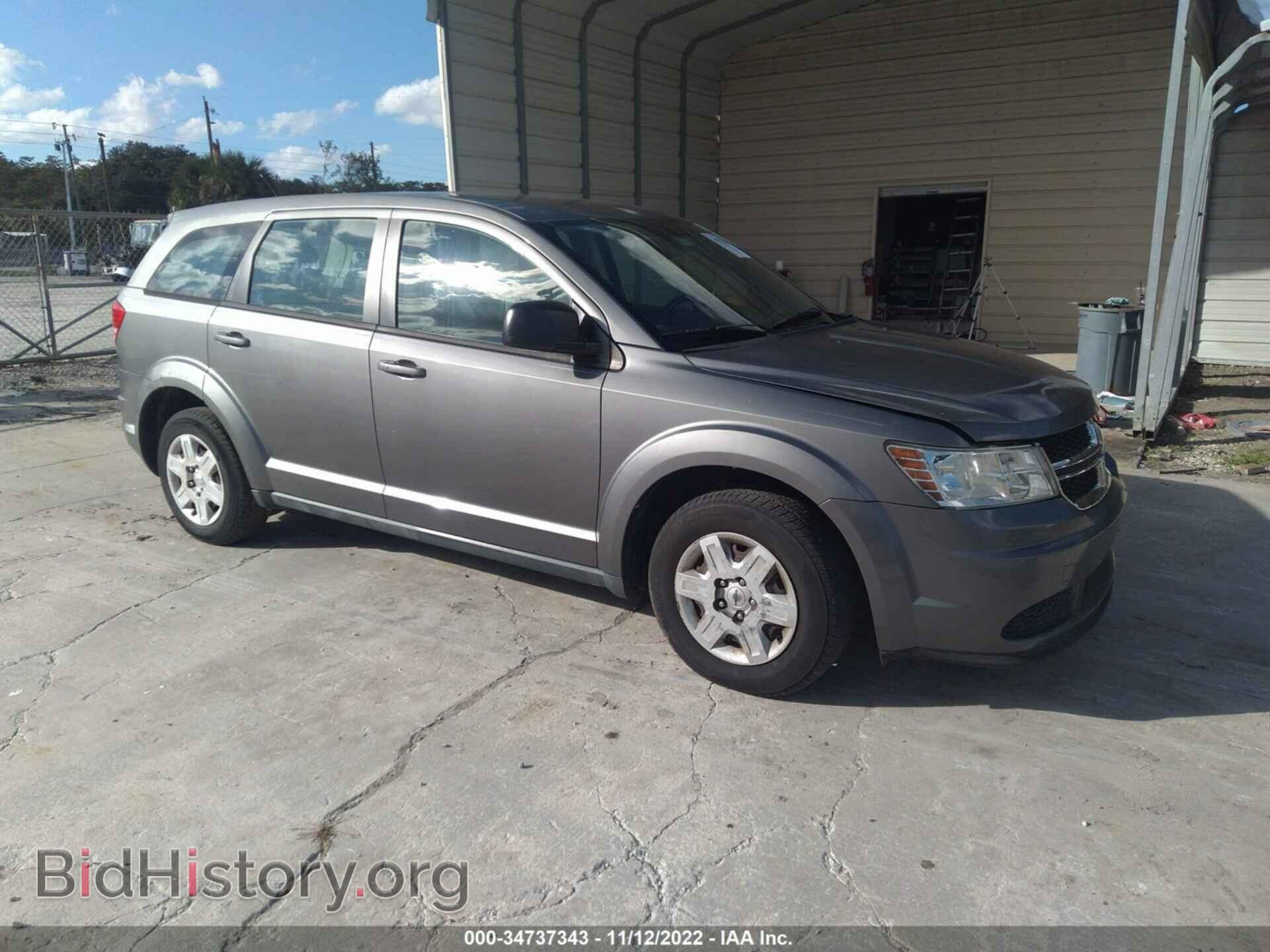 Photo 3C4PDCAB2CT216931 - DODGE JOURNEY 2012