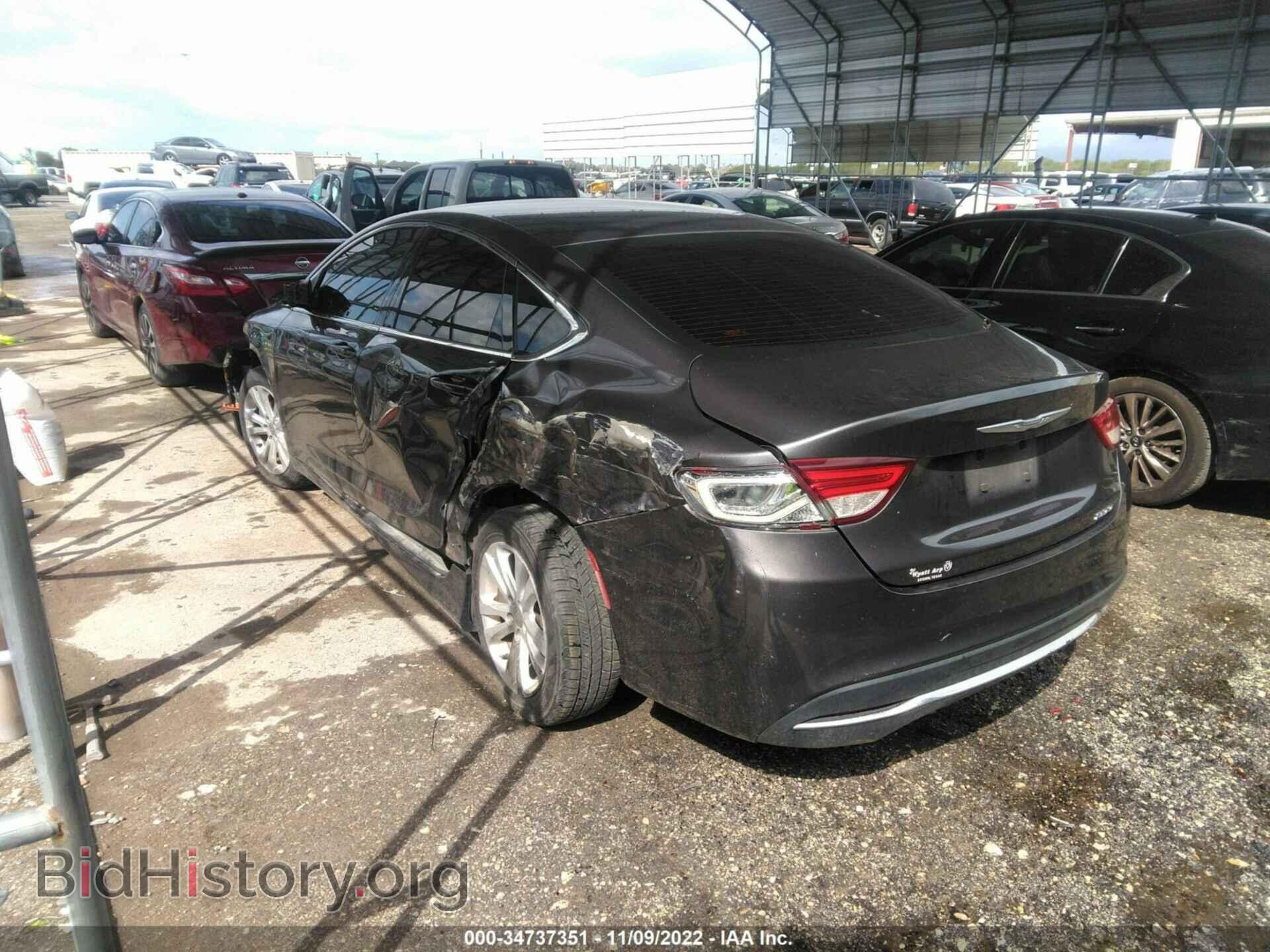 2016 CHRYSLER 200 - VIN: 1C3CCCAB9GN109175 - Фото 3