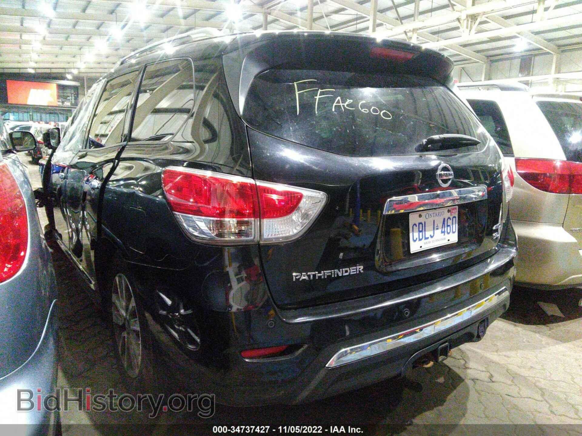 2015 NISSAN PATHFINDER - VIN: 001AR2MM2FC664273 - Фото 3